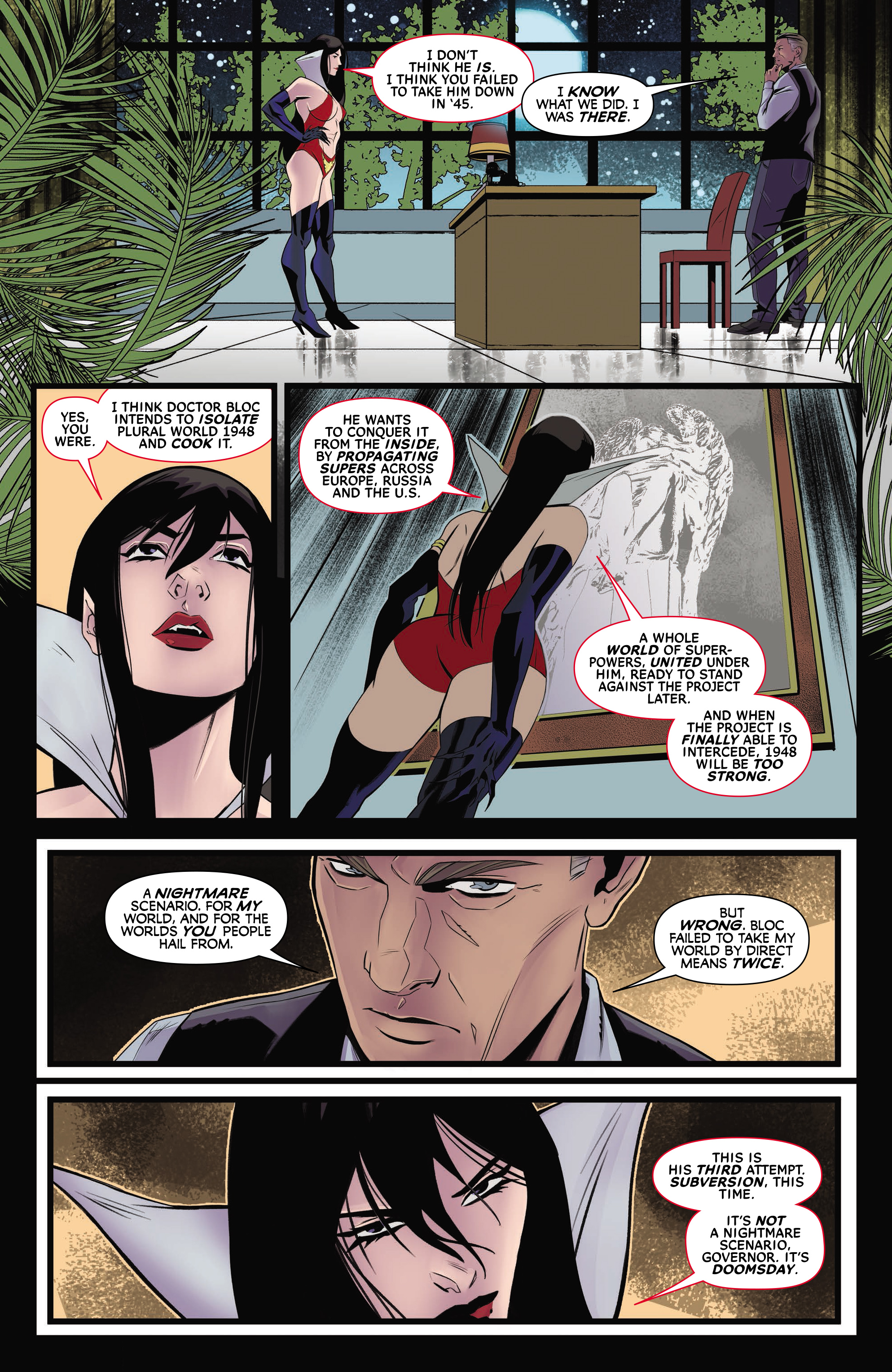 Read online Vampirella Versus The Superpowers comic -  Issue #6 - 17