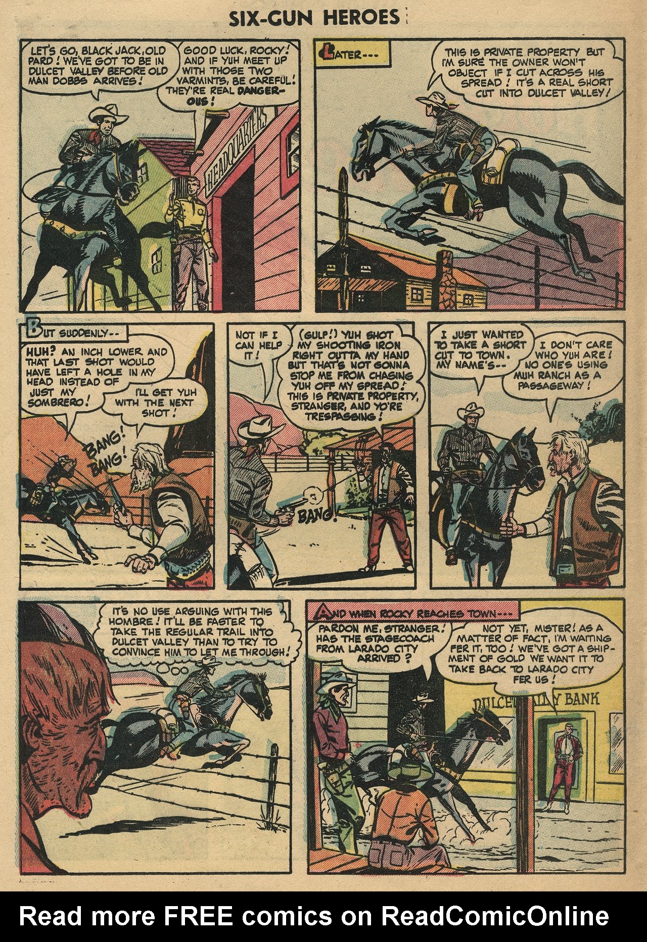 Read online Six-Gun Heroes comic -  Issue #31 - 20