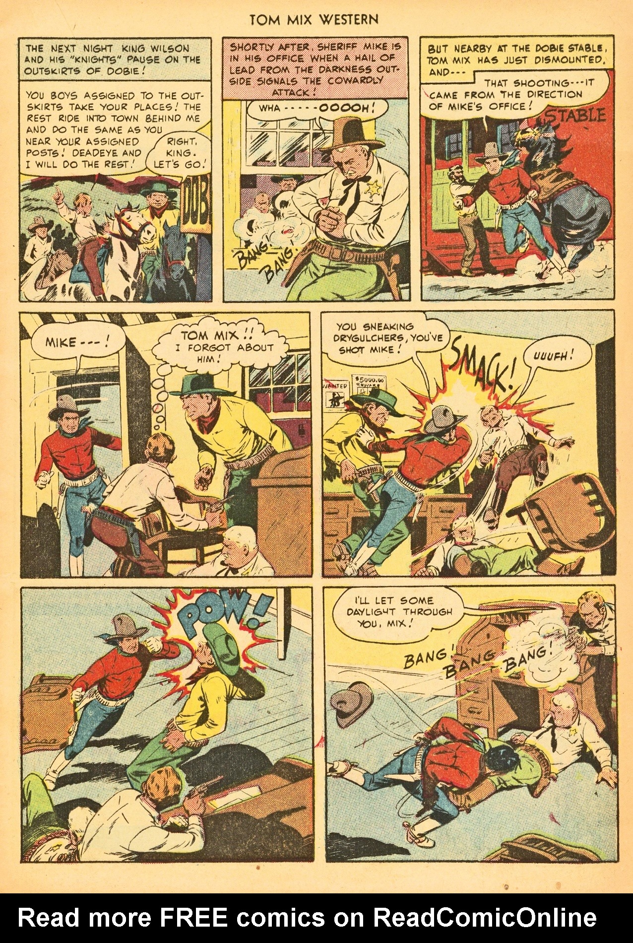 Read online Tom Mix Western (1948) comic -  Issue #21 - 17
