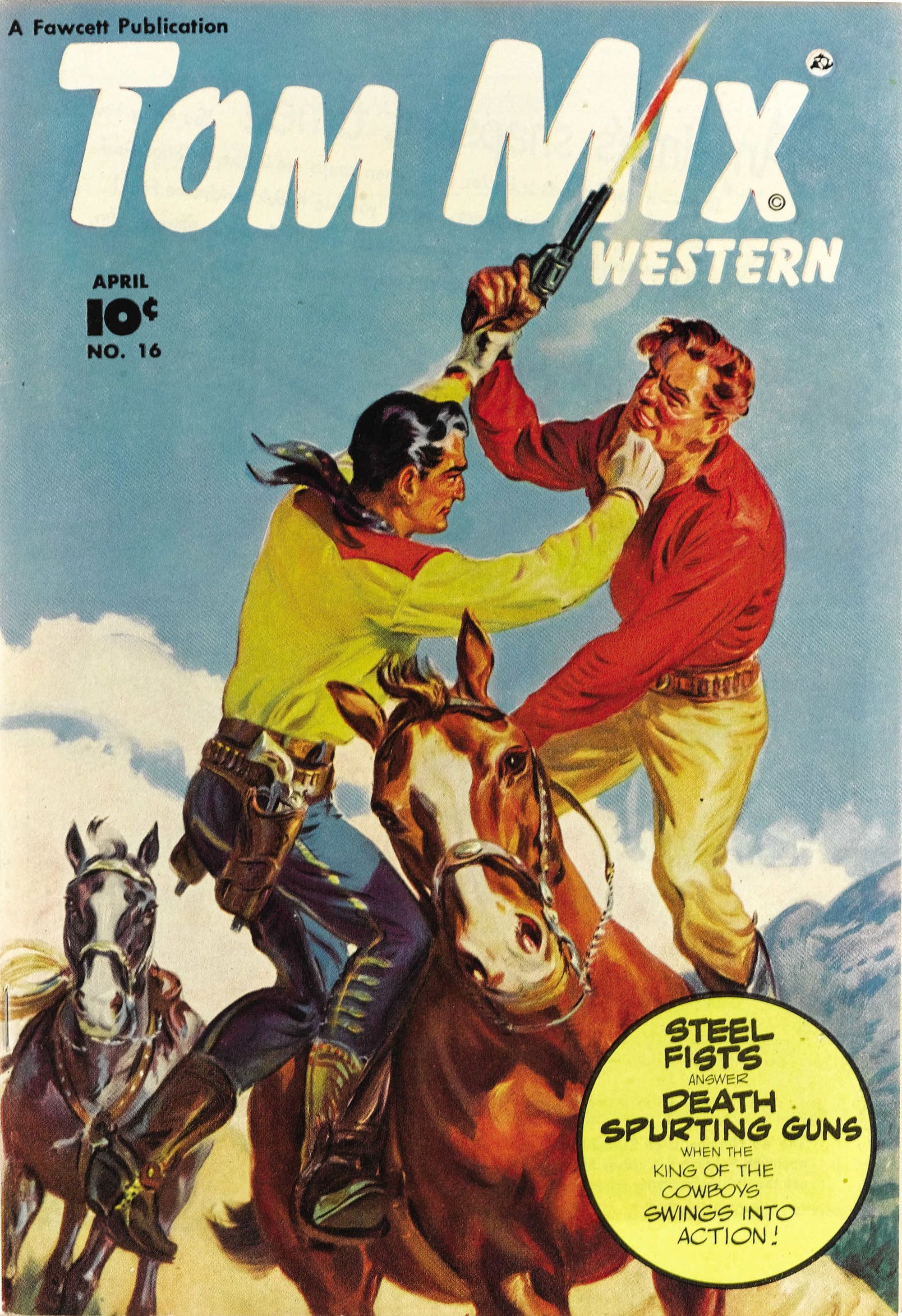 Read online Tom Mix Western (1948) comic -  Issue #16 - 1