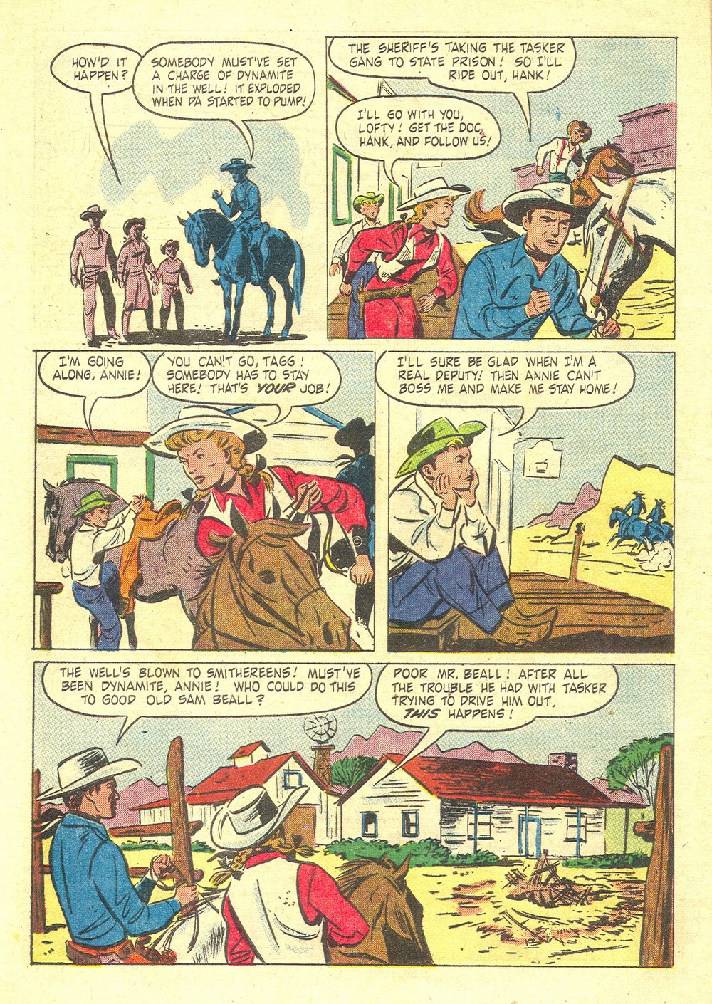 Read online Annie Oakley & Tagg comic -  Issue #5 - 4