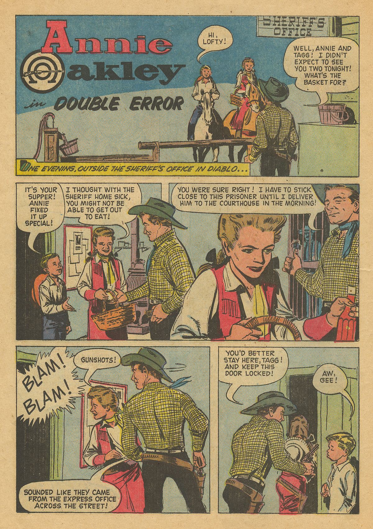 Read online Annie Oakley & Tagg comic -  Issue #8 - 24