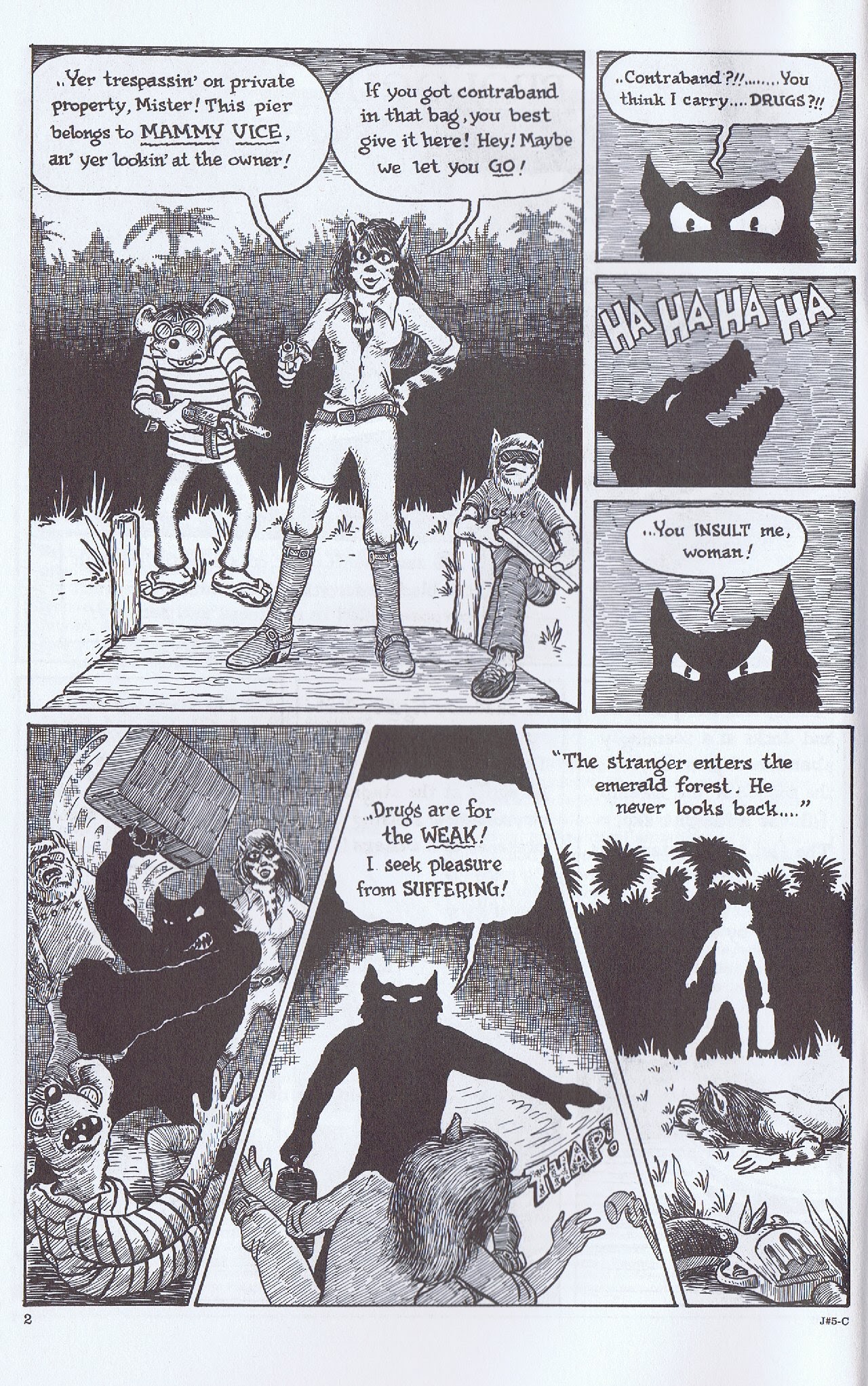 Read online Tales Of The Jackalope comic -  Issue #5 - 4