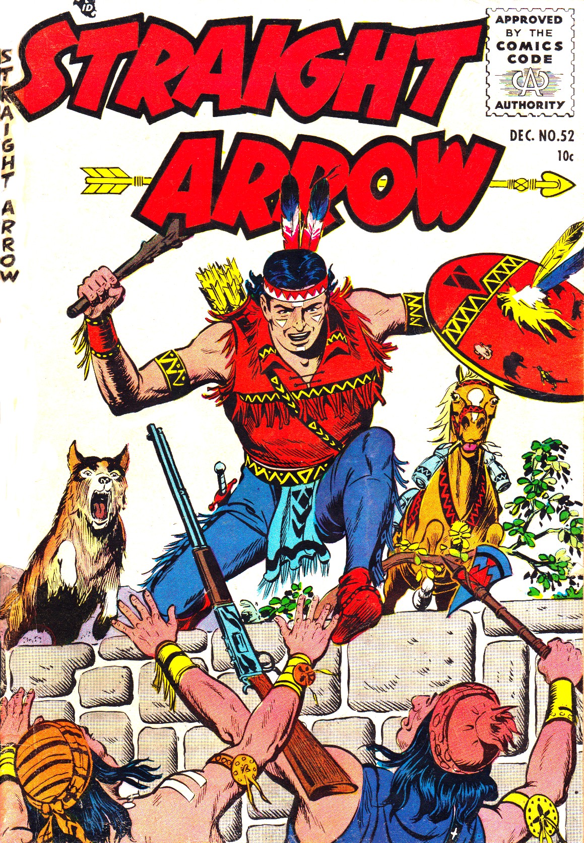 Read online Straight Arrow comic -  Issue #52 - 1