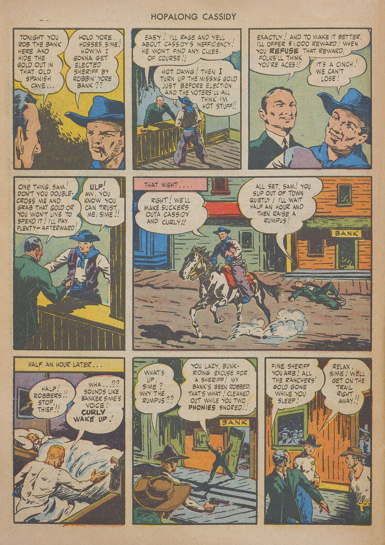 Read online Hopalong Cassidy comic -  Issue #2 - 62