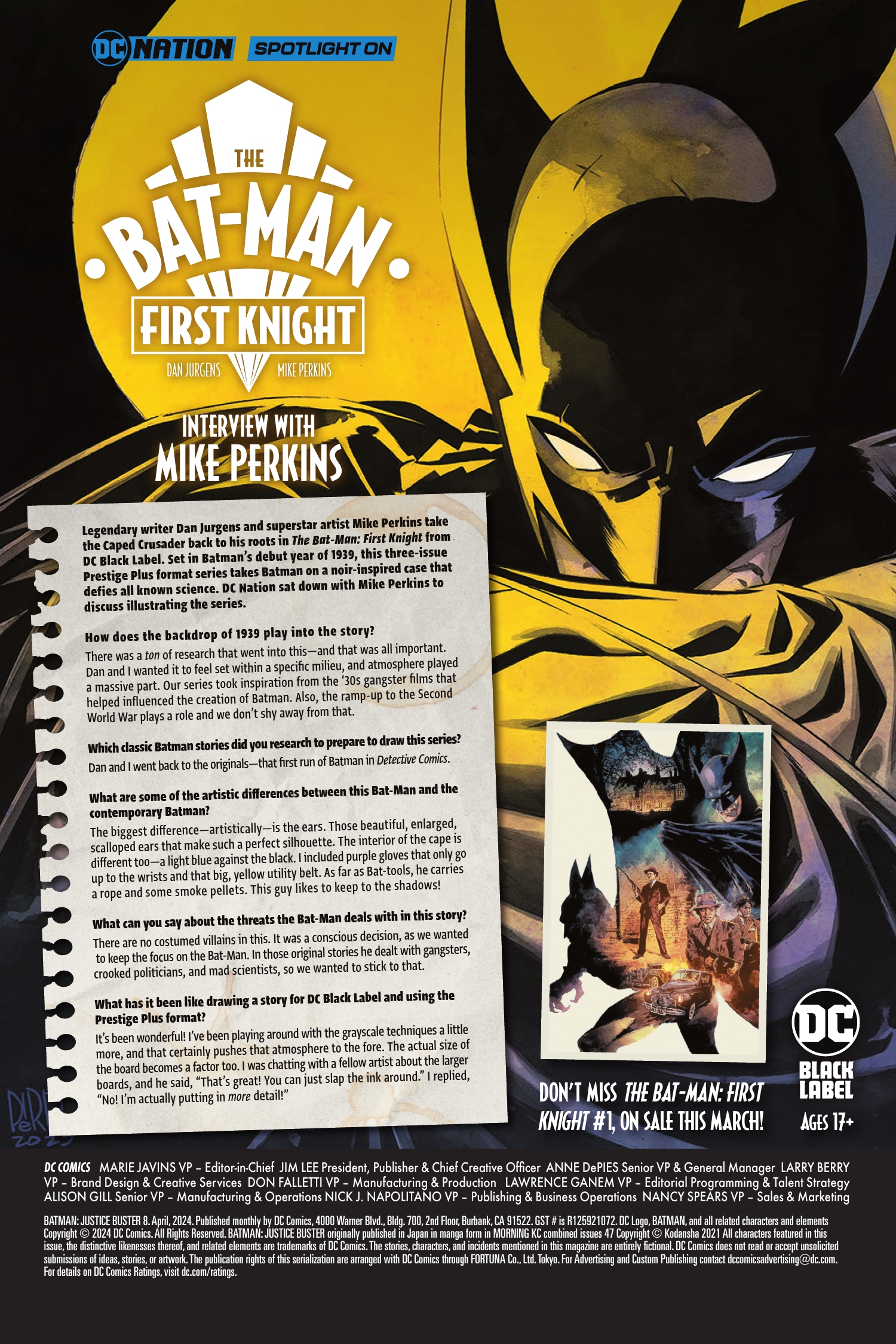 Read online Batman: Justice Buster comic -  Issue #8 - 31