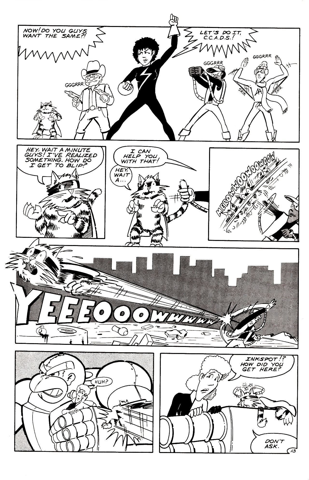 Read online Blip and the C.C.A.D.S. comic -  Issue #2 - 16