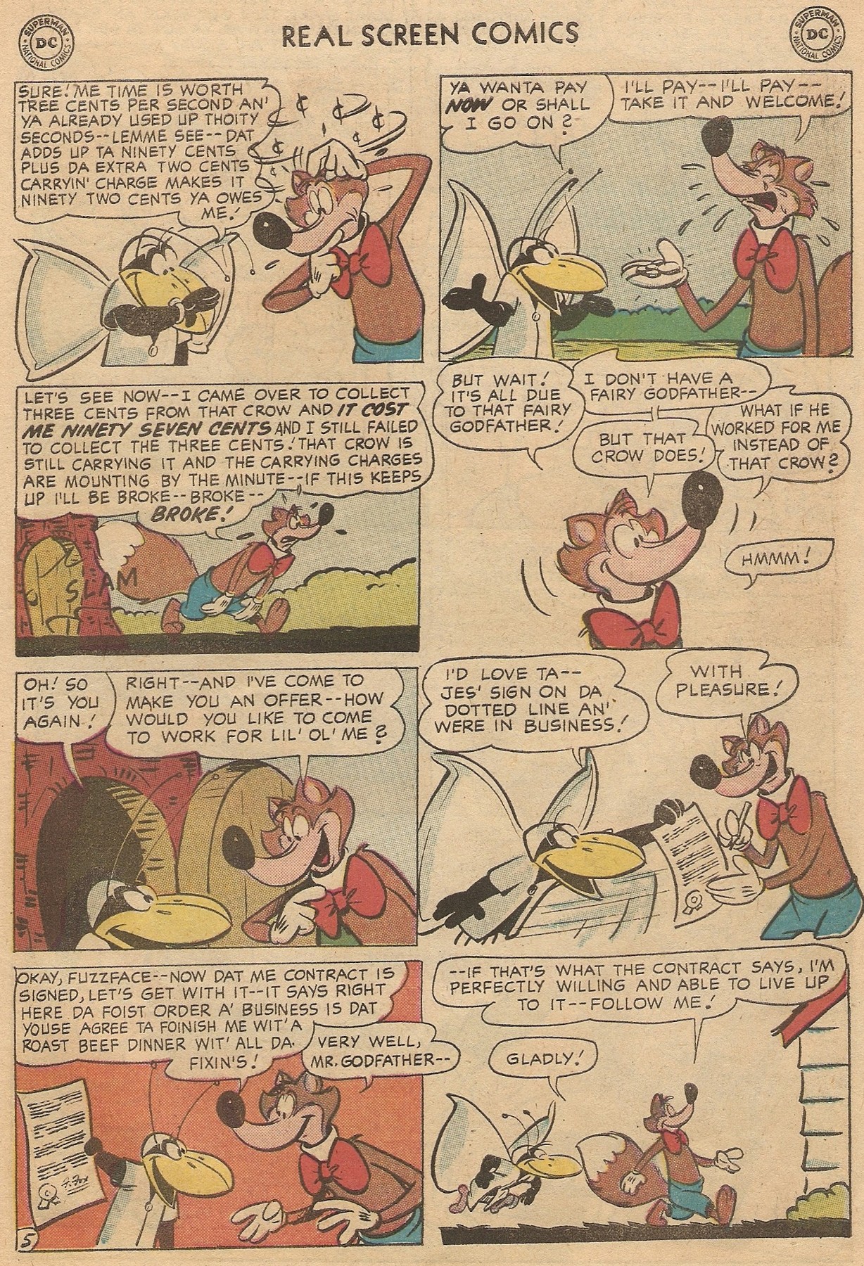 Read online Real Screen Comics comic -  Issue #125 - 7