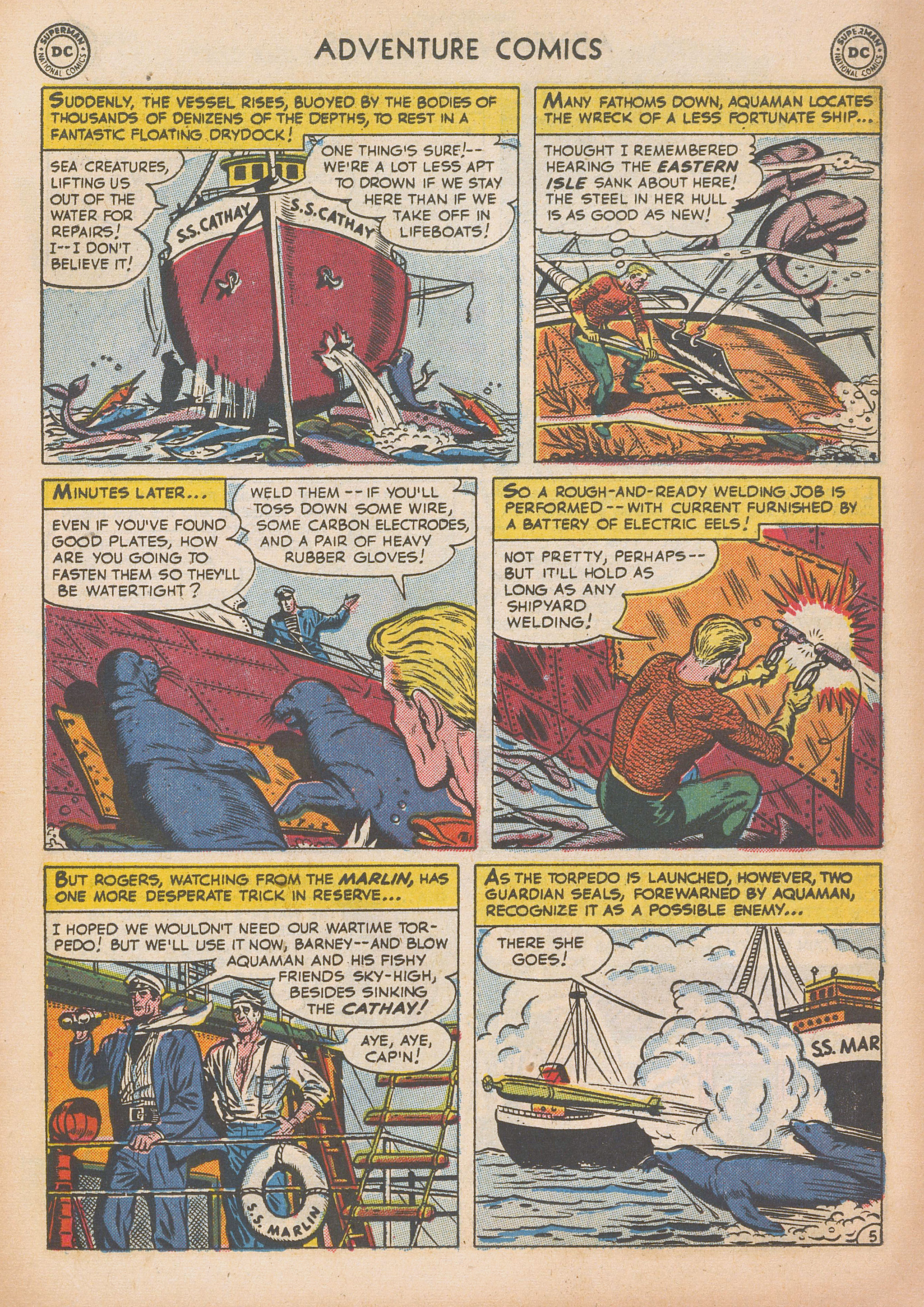 Read online Adventure Comics (1938) comic -  Issue #168 - 21