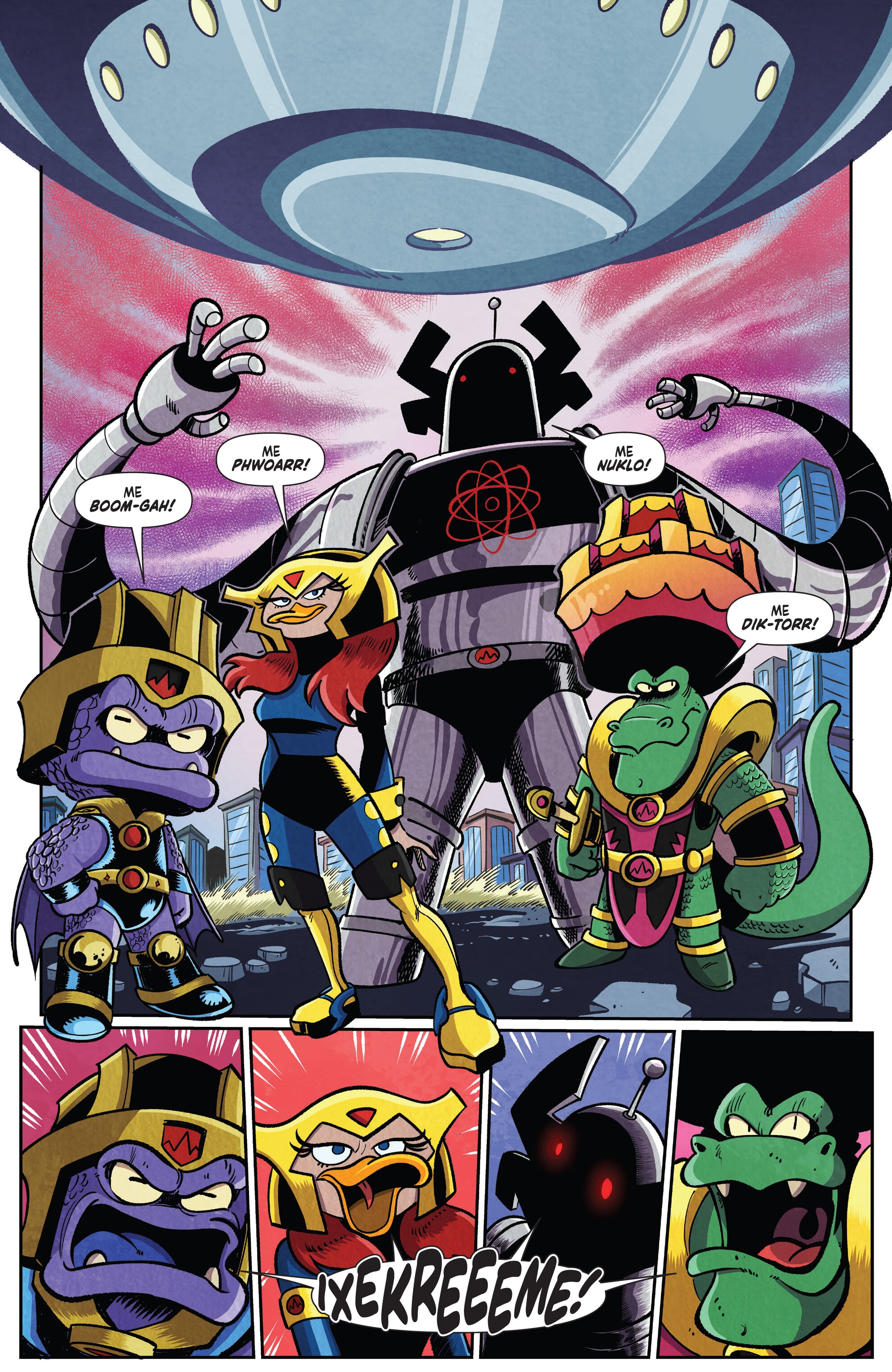 Read online Darkwing Duck: Justice Ducks comic -  Issue #1 - 14