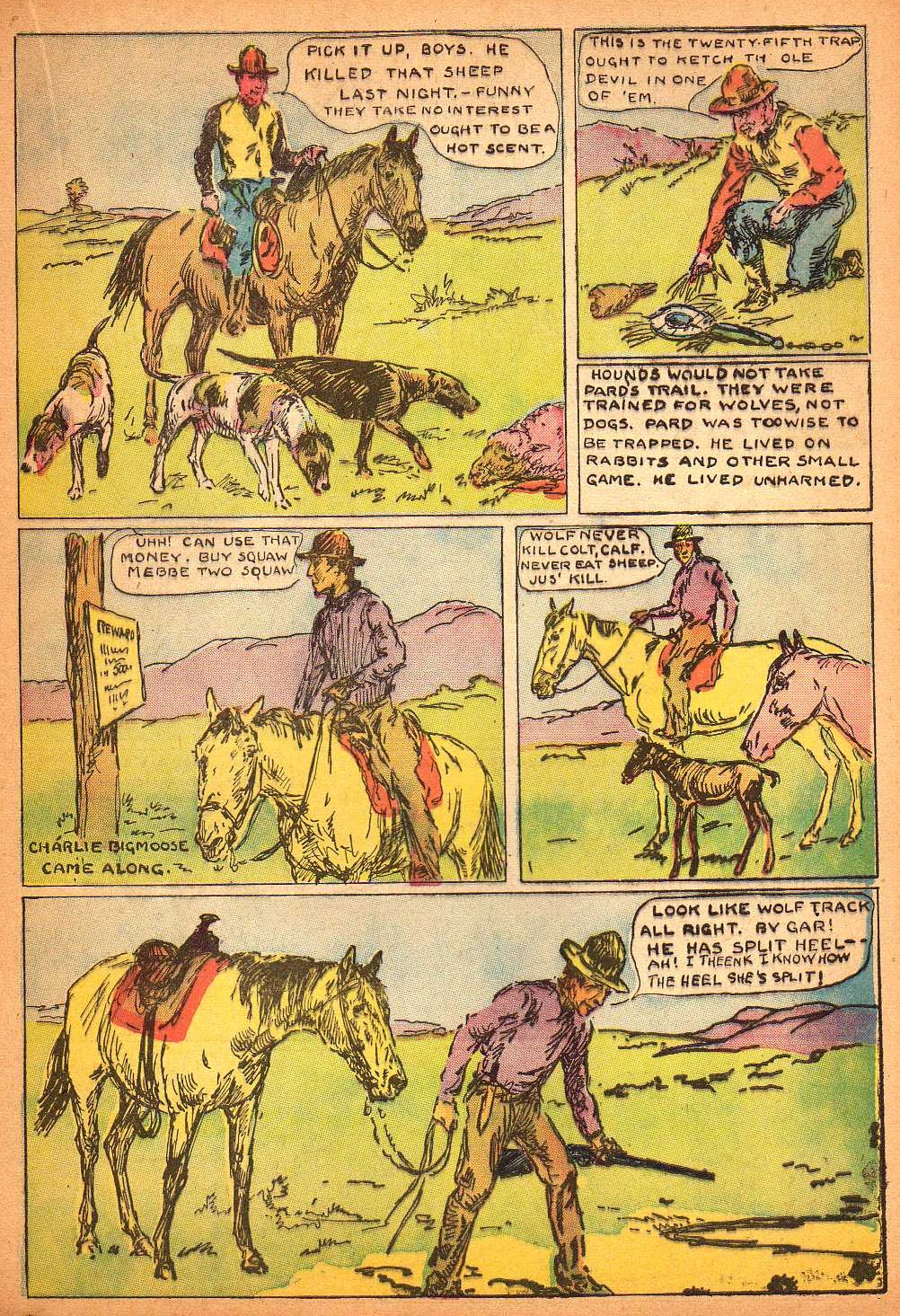 Read online Western Picture Stories comic -  Issue #4 - 31