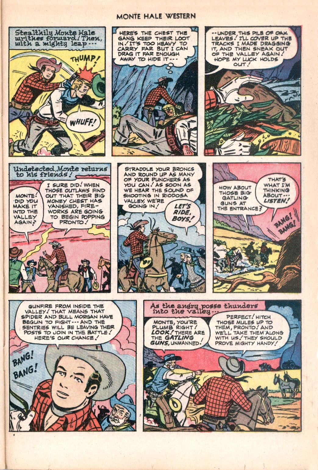 Read online Monte Hale Western comic -  Issue #81 - 25