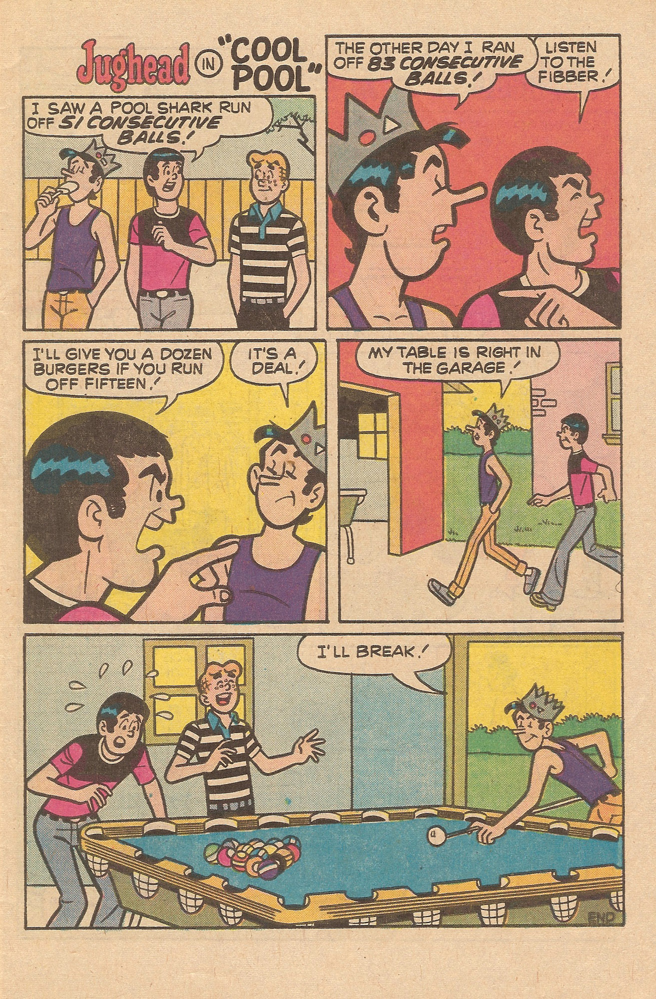 Read online Jughead's Jokes comic -  Issue #55 - 7