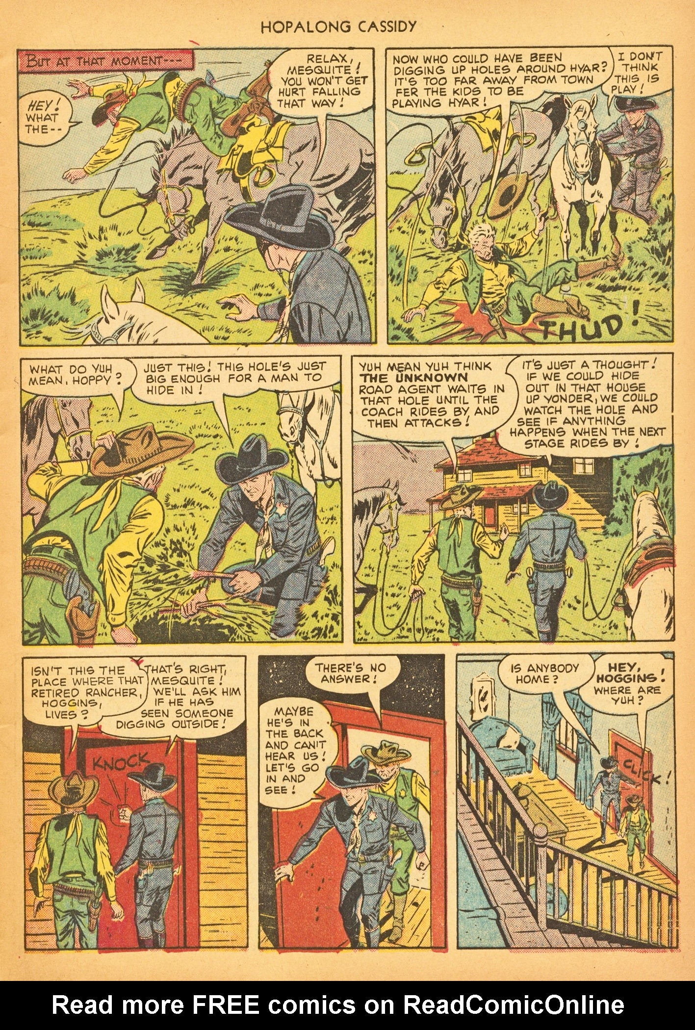Read online Hopalong Cassidy comic -  Issue #54 - 5