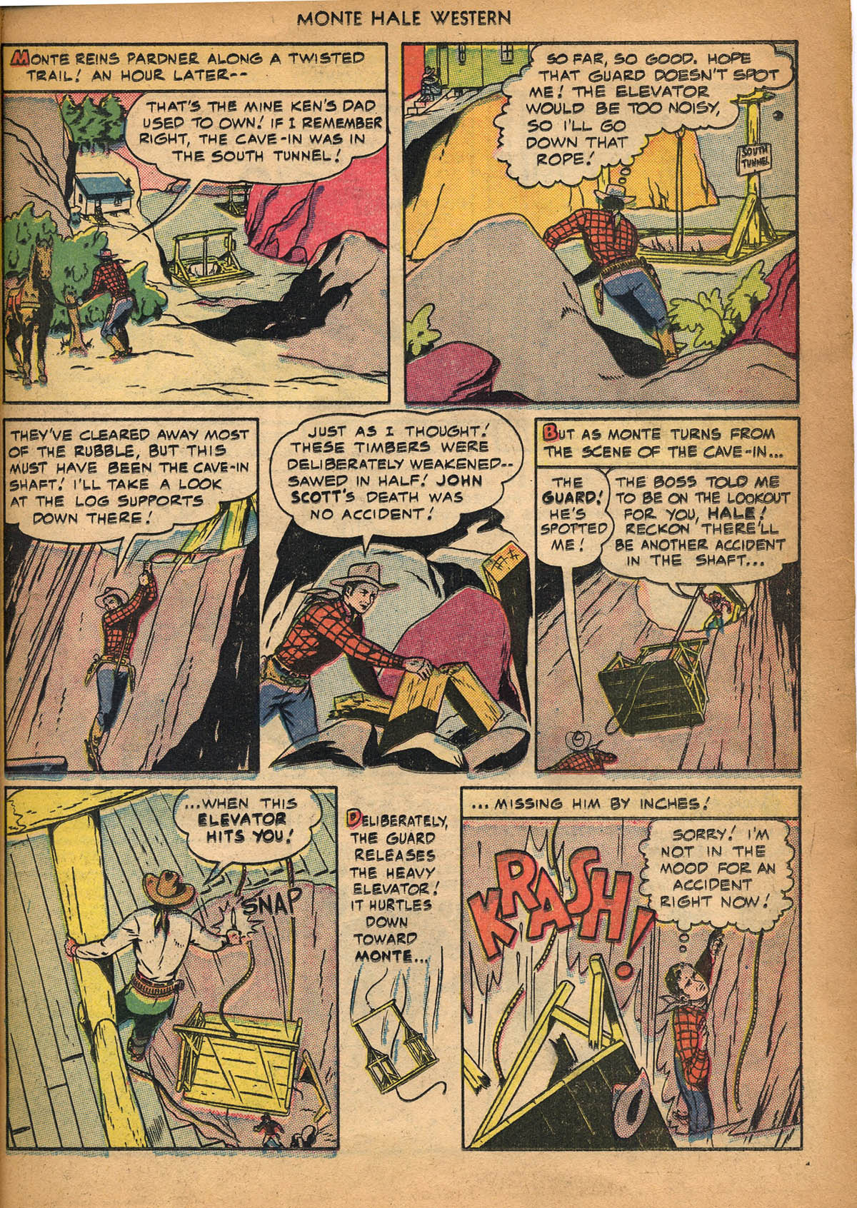 Read online Monte Hale Western comic -  Issue #44 - 24