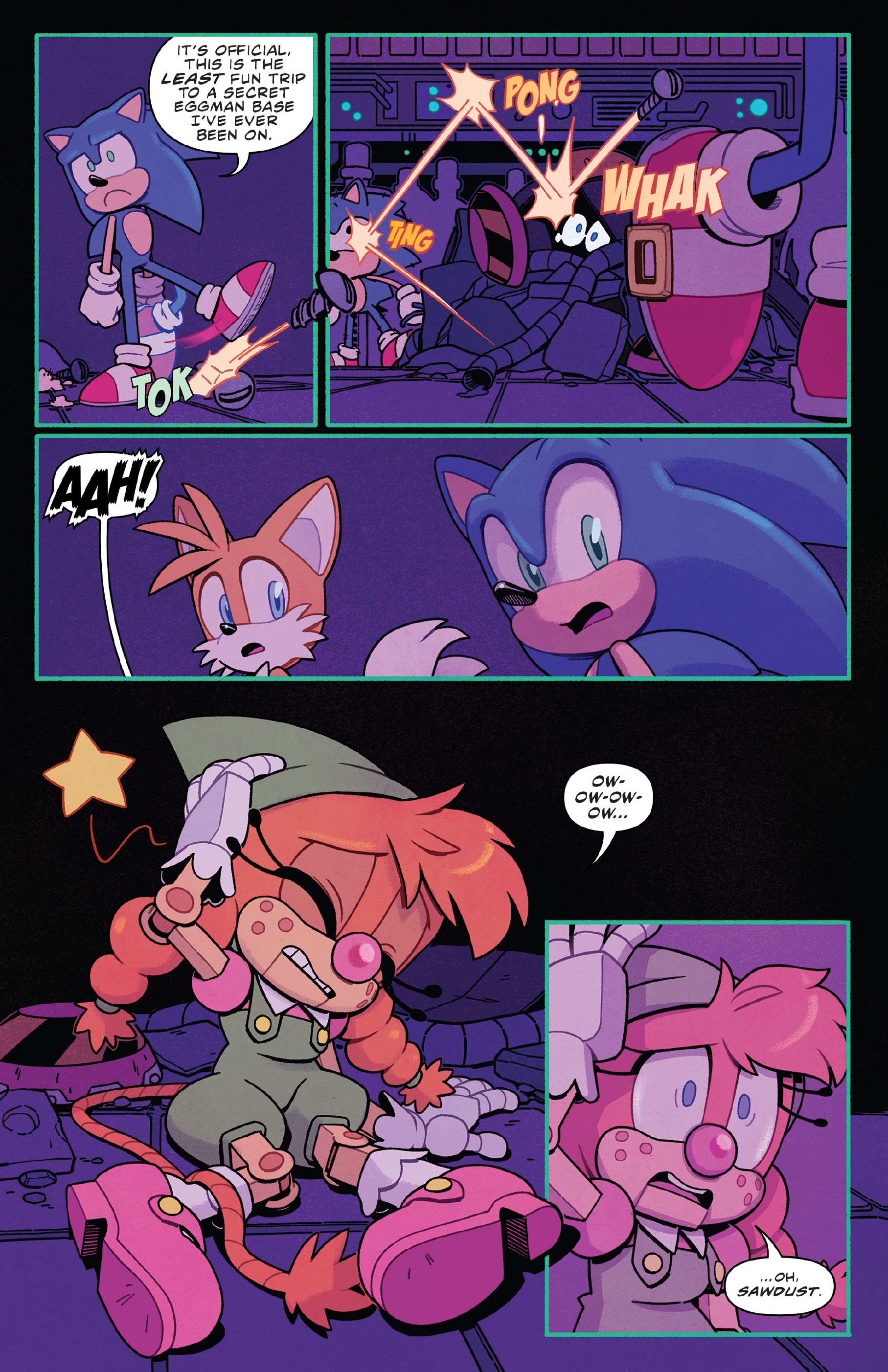 Read online Sonic the Hedgehog: Sonic & Tails: Best Buds Forever comic -  Issue # TPB - 67