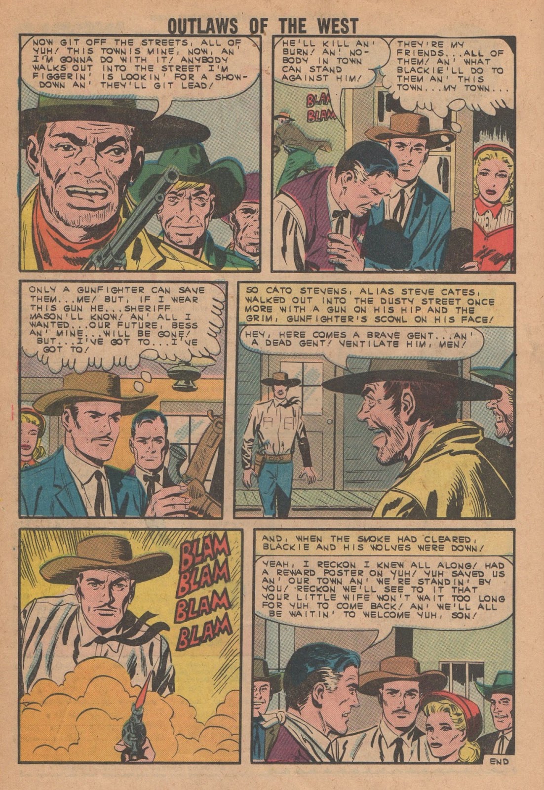 Outlaws of the West issue 44 - Page 16