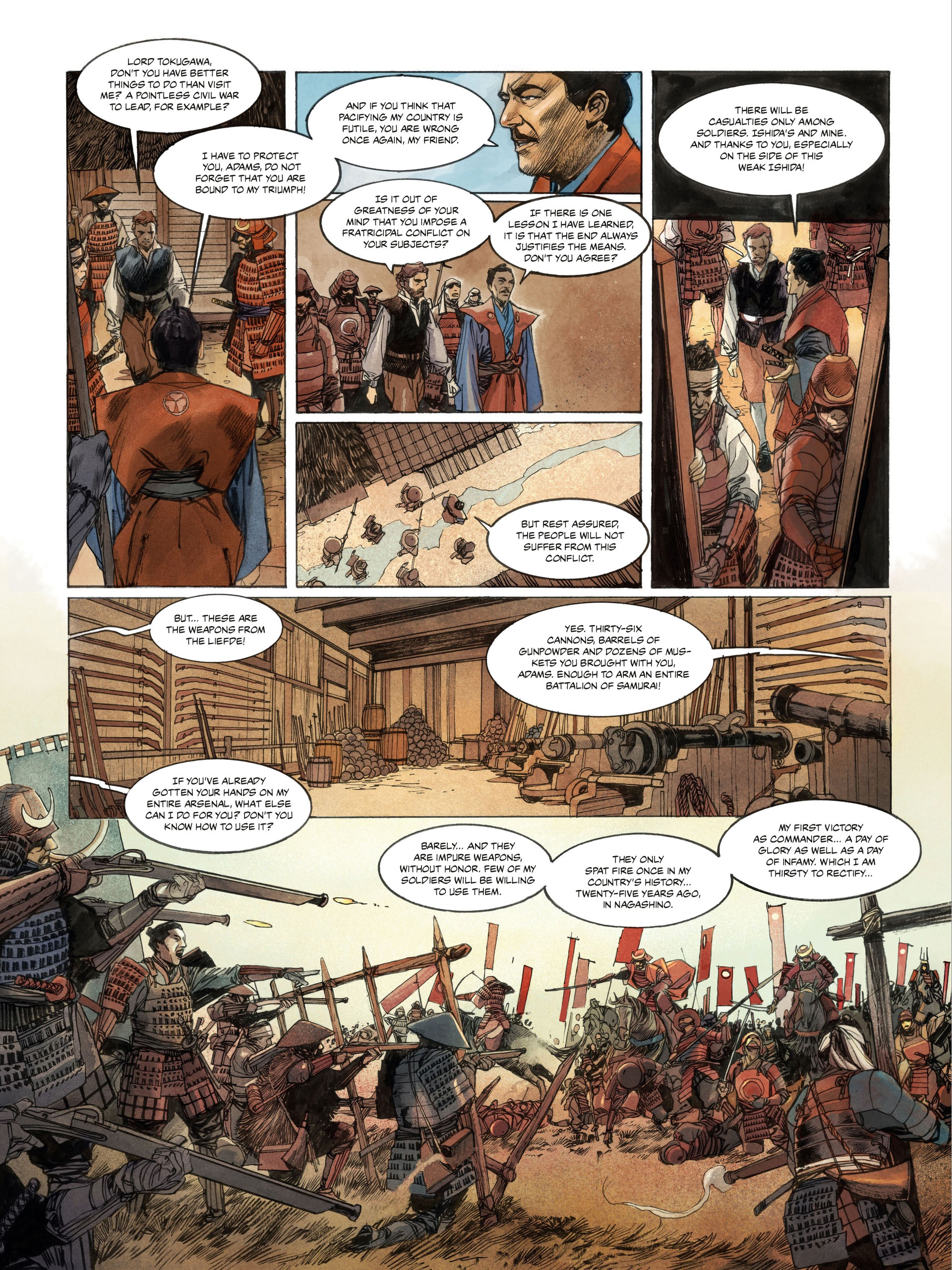 Read online William Adams, Samuraj comic -  Issue #2 - 4