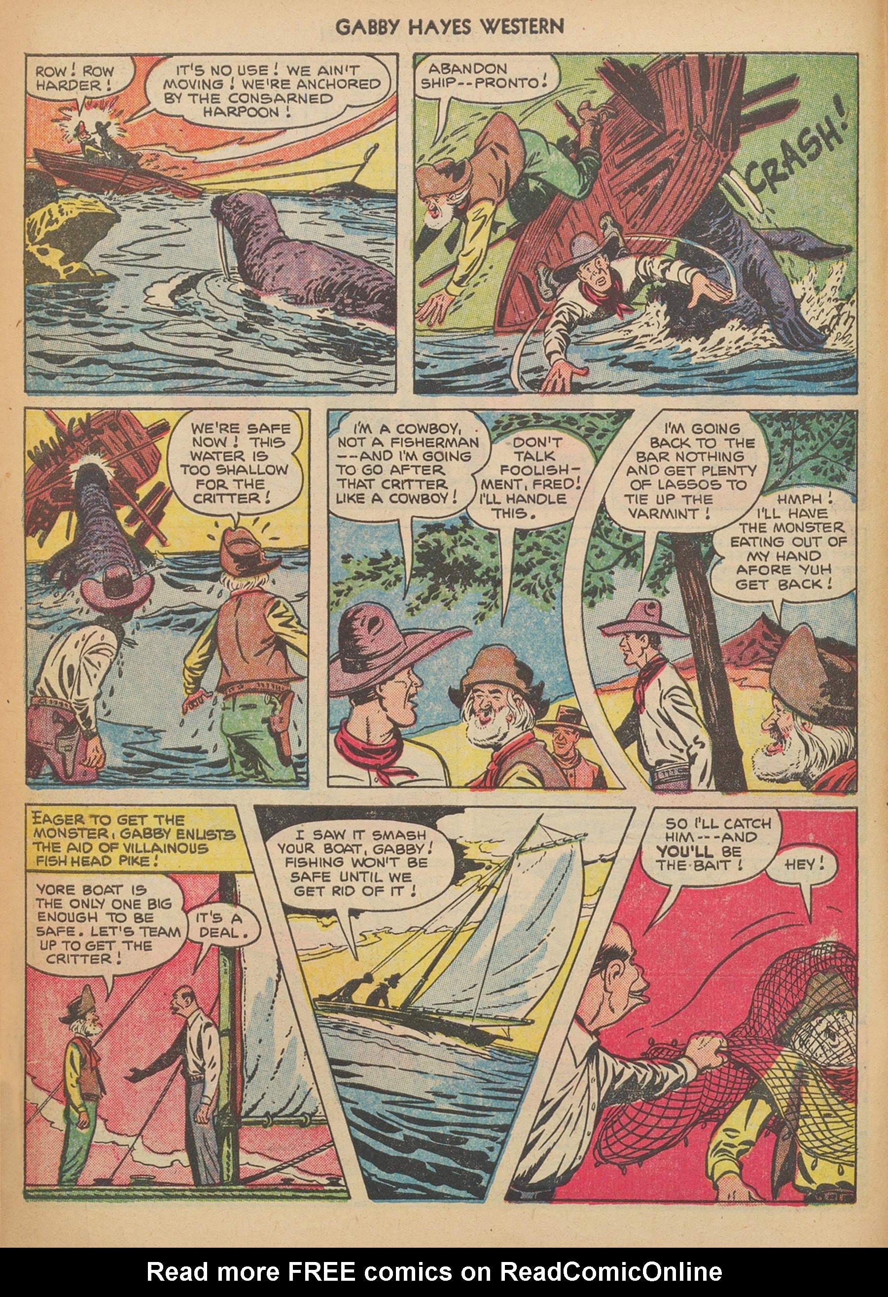 Read online Gabby Hayes Western comic -  Issue #42 - 6