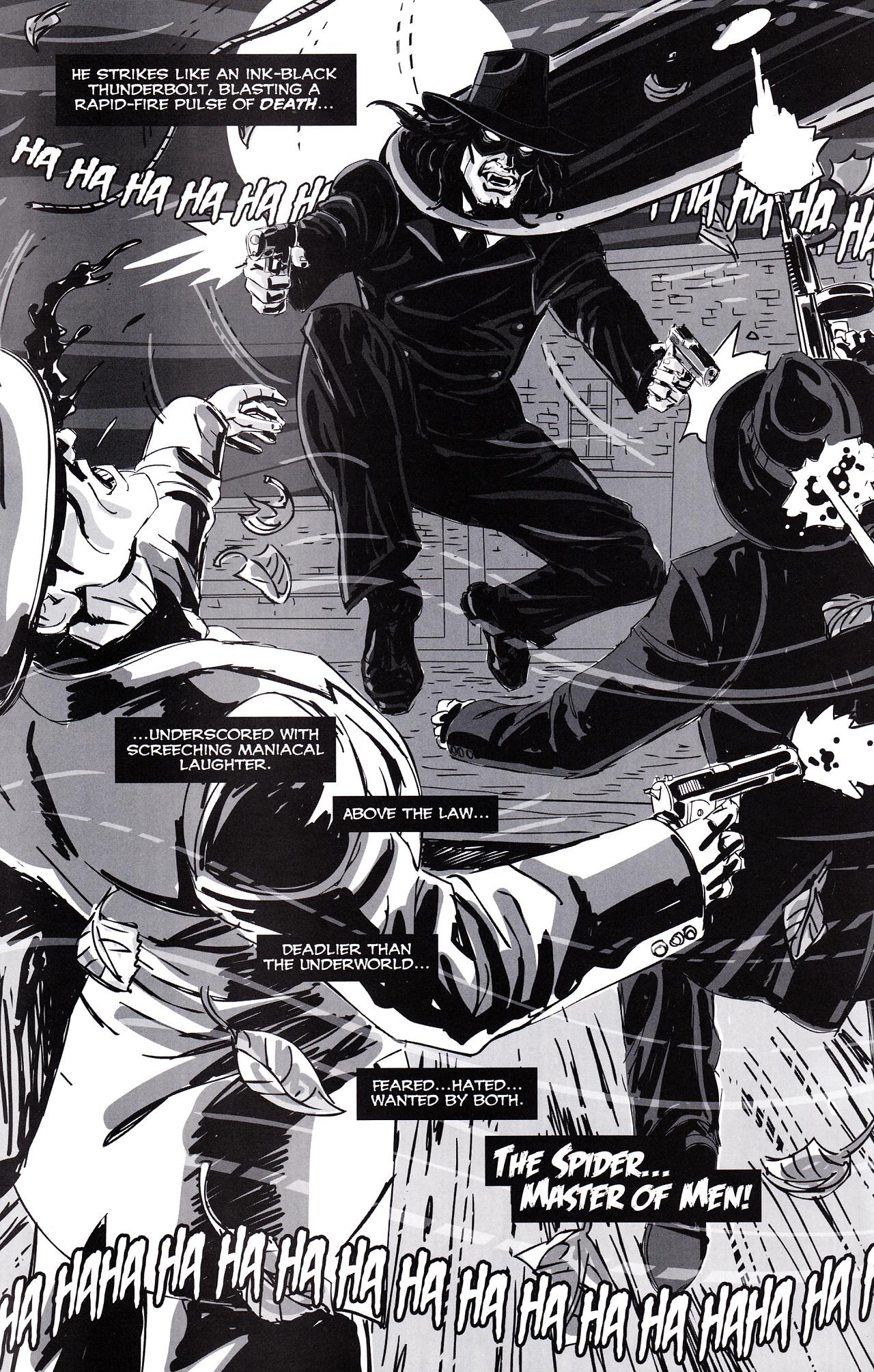Read online Return of the Monsters: The Spider vs Werewolf comic -  Issue # Full - 15