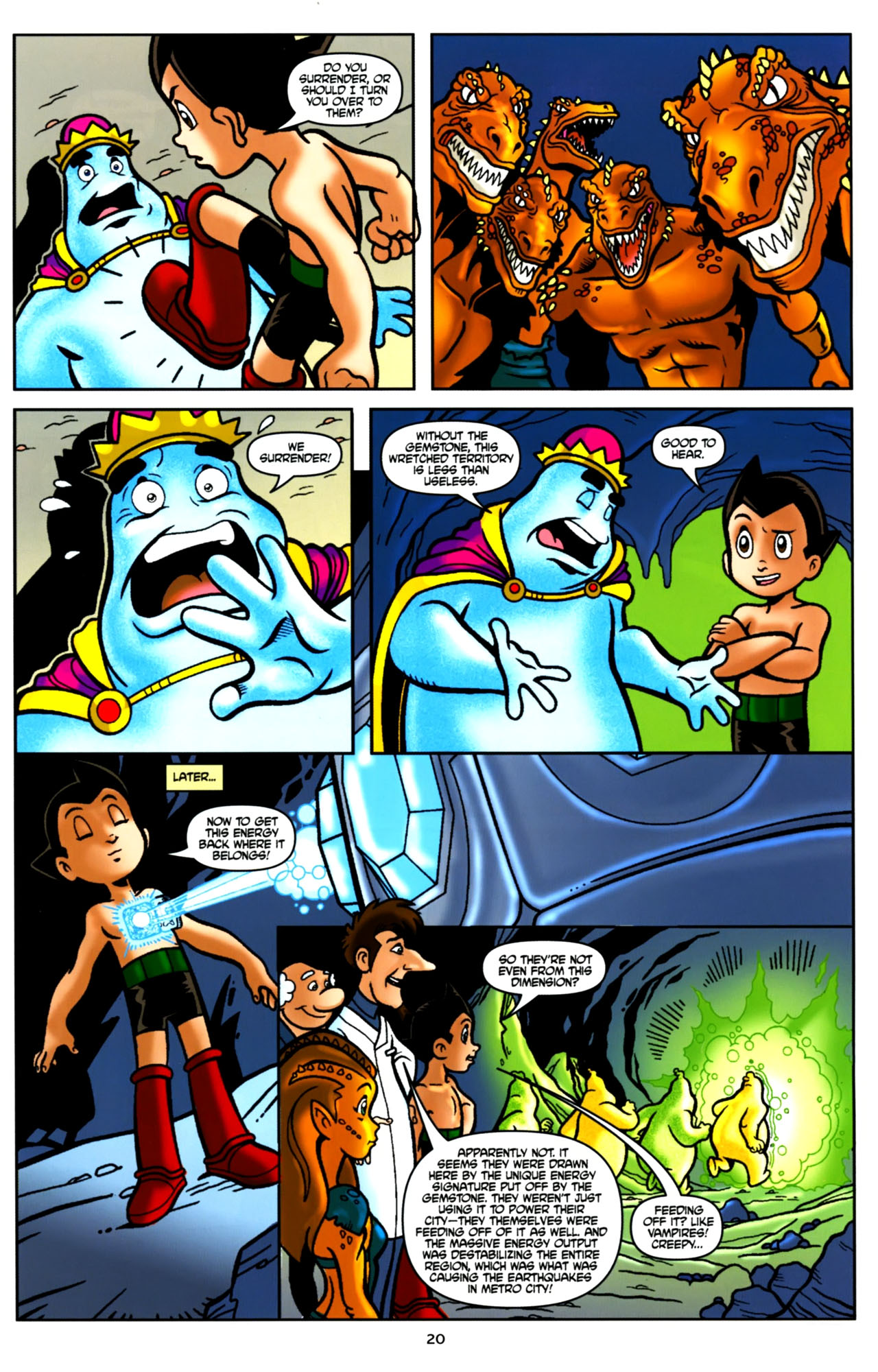 Read online Astro Boy: The Movie: Official Movie Prequel comic -  Issue #4 - 22