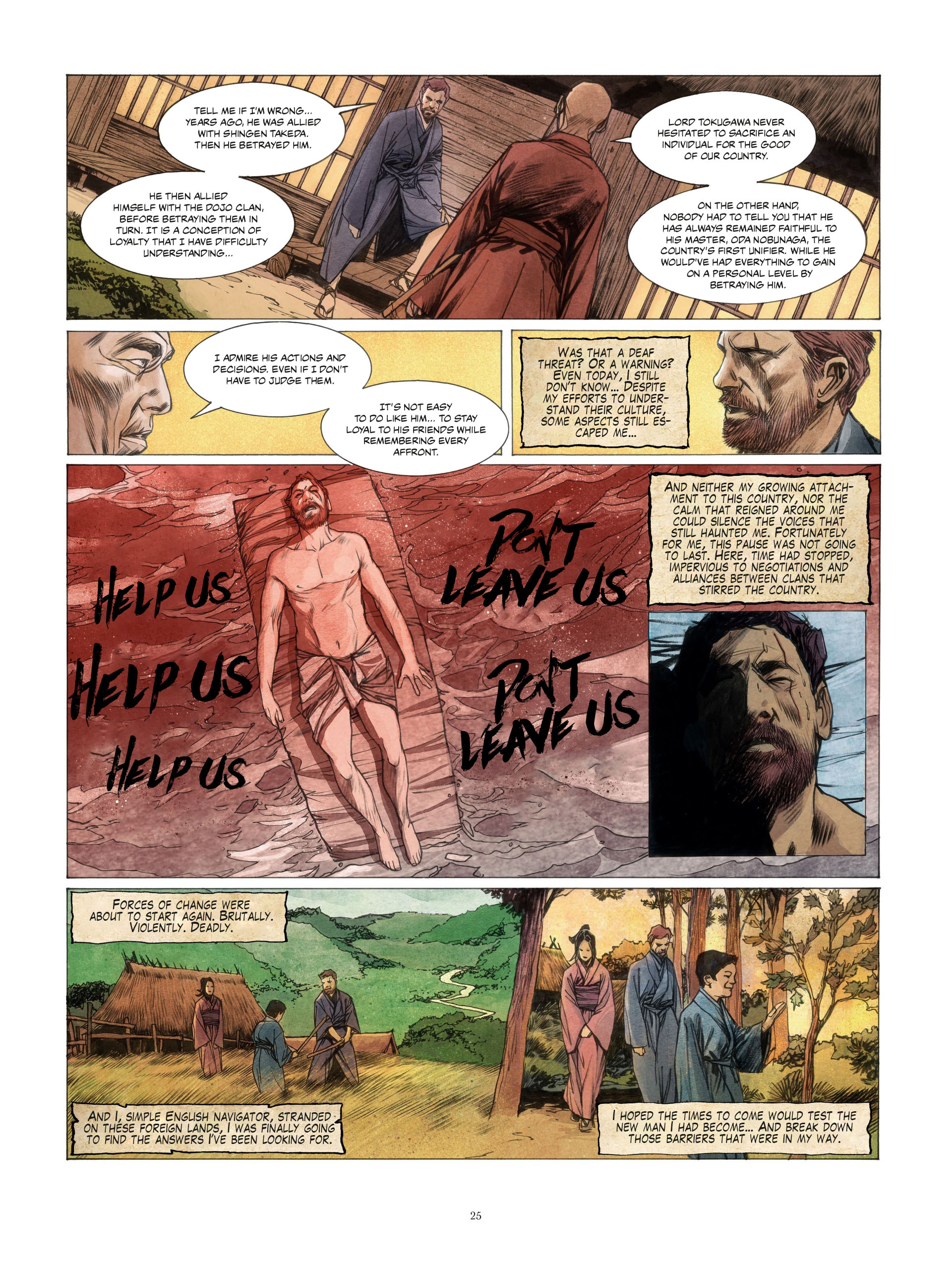 Read online William Adams, Samuraj comic -  Issue #2 - 25
