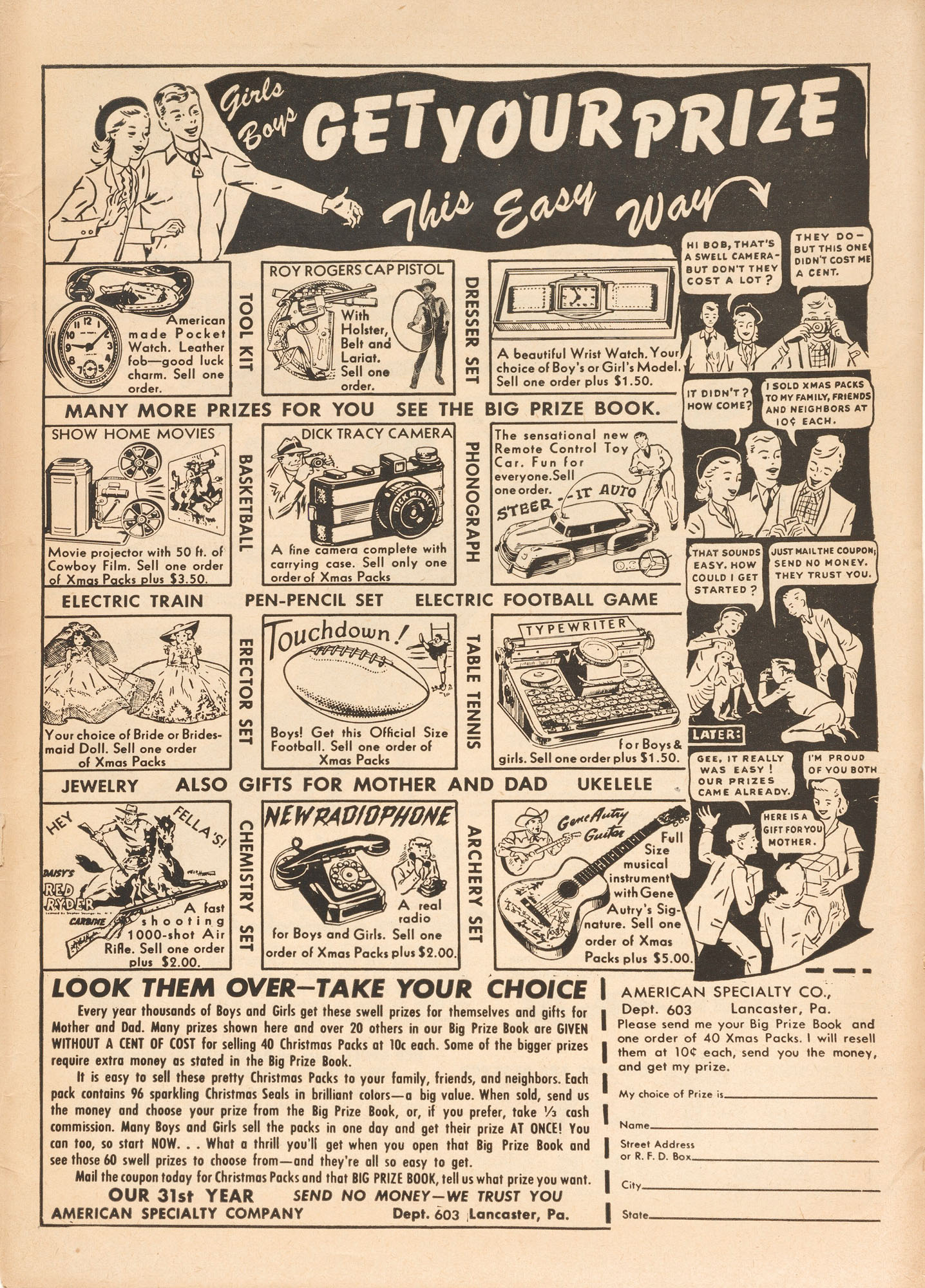 Read online Tom Mix Western (1948) comic -  Issue #23 - 51