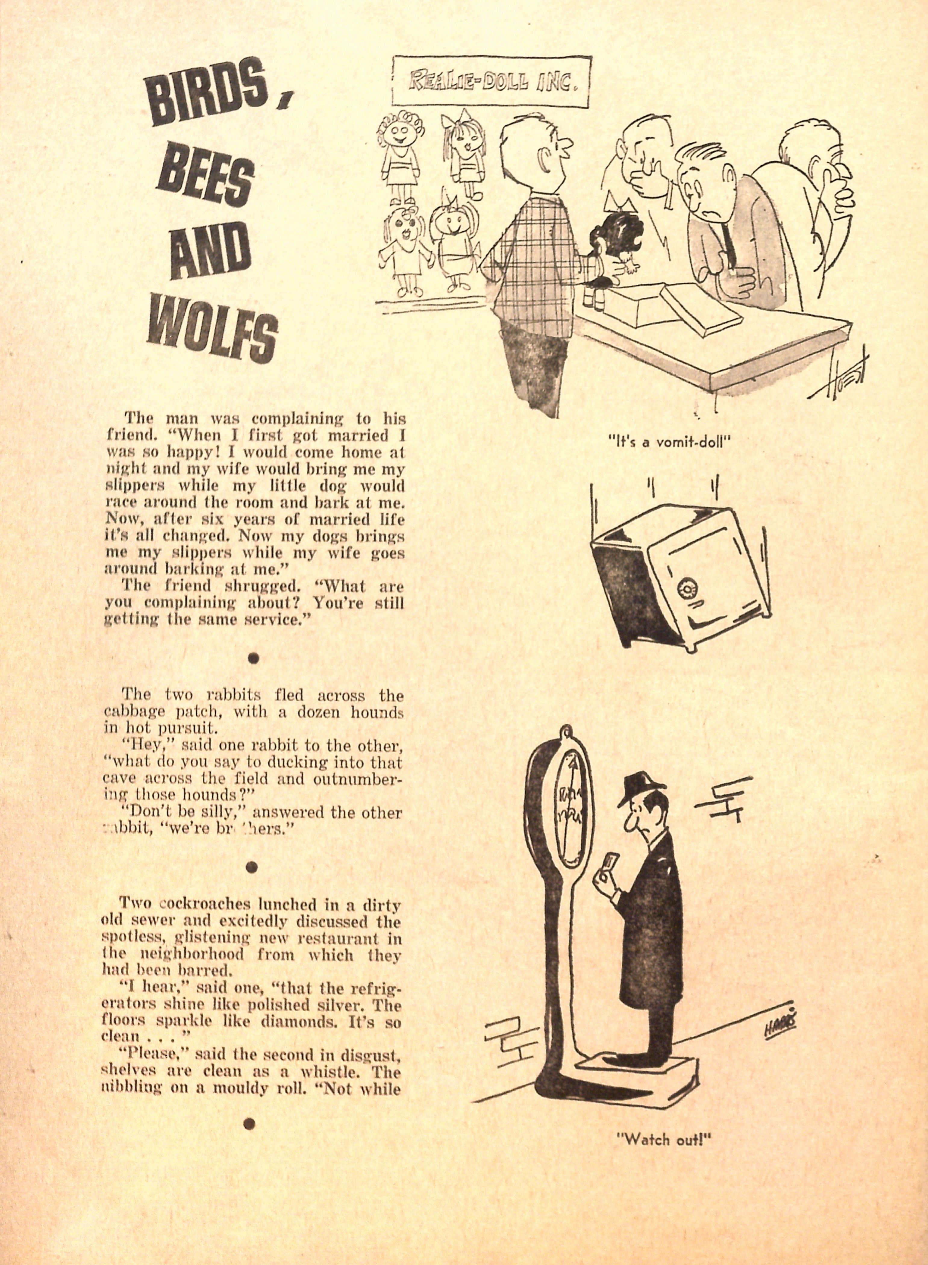 Read online Cartoons and Gags comic -  Issue #30 - 48