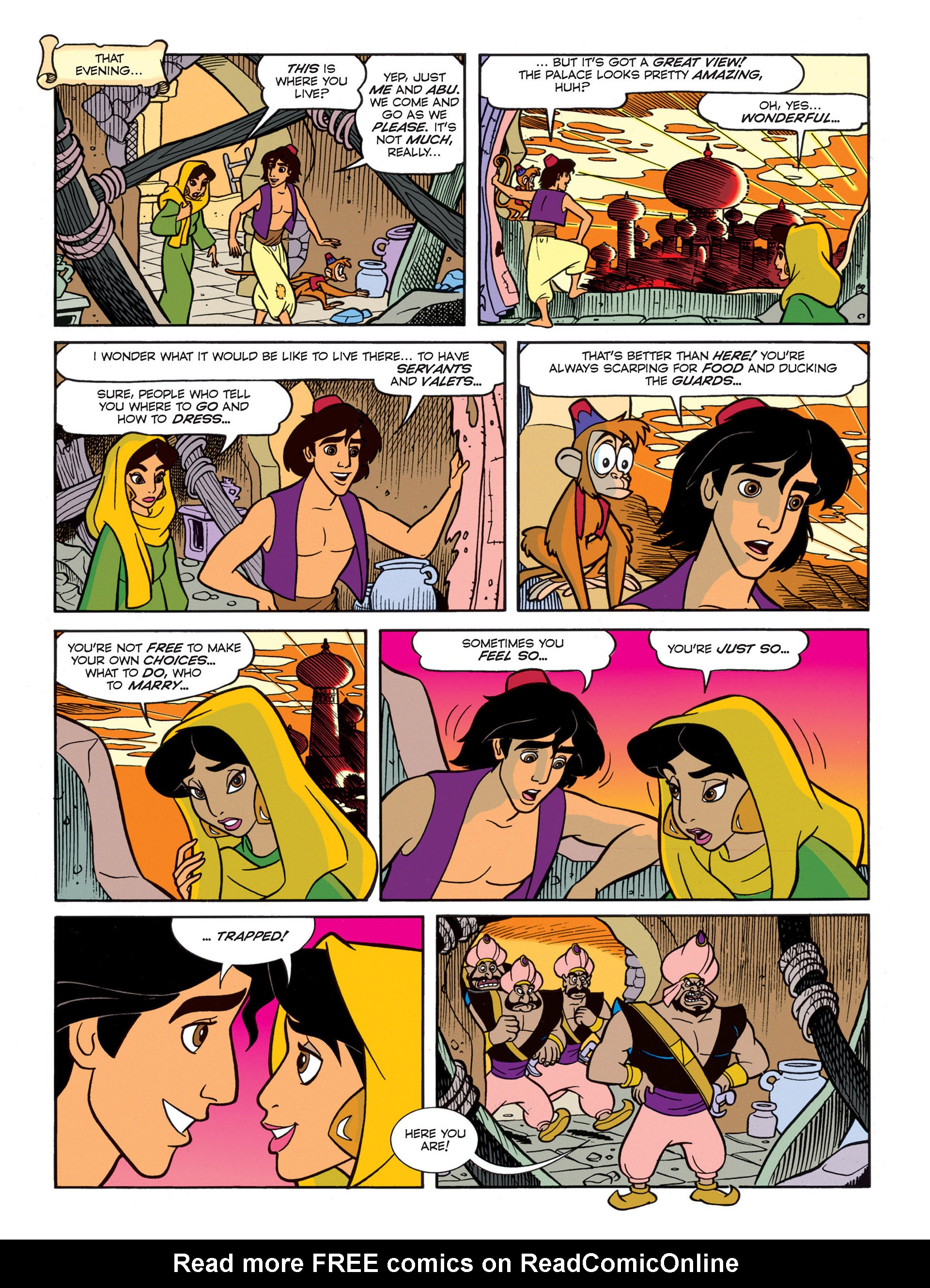 Read online Disney's Aladdin - The Official Movie Adaptation comic -  Issue # Full - 11