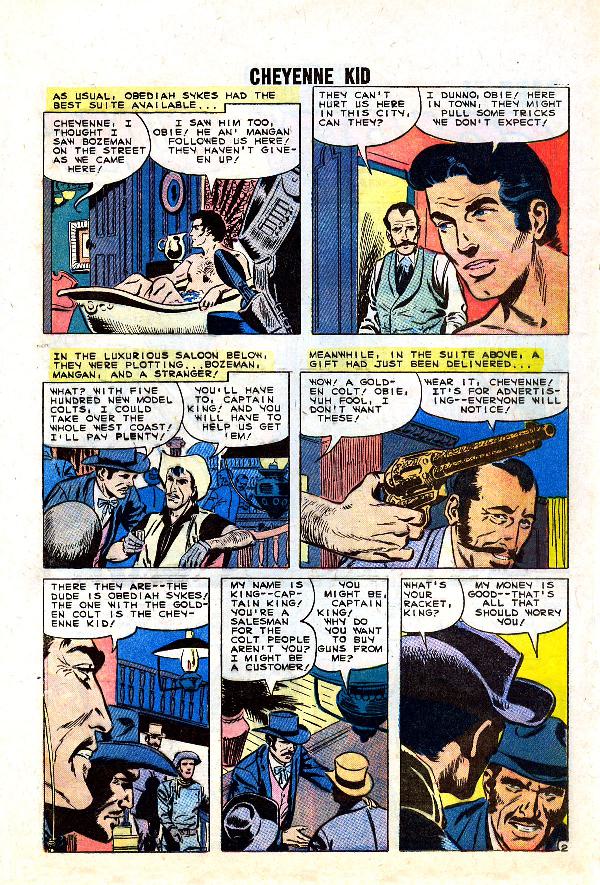 Read online Cheyenne Kid comic -  Issue #17 - 25