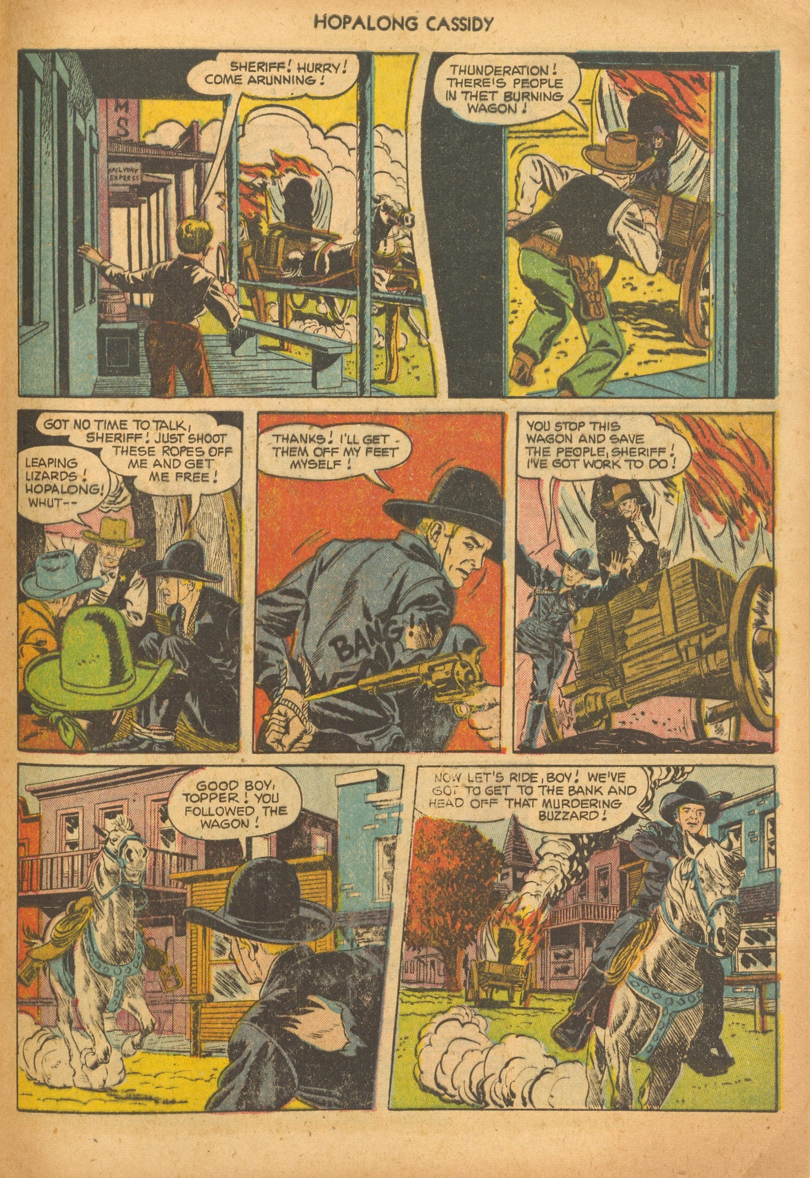 Read online Hopalong Cassidy comic -  Issue #69 - 29