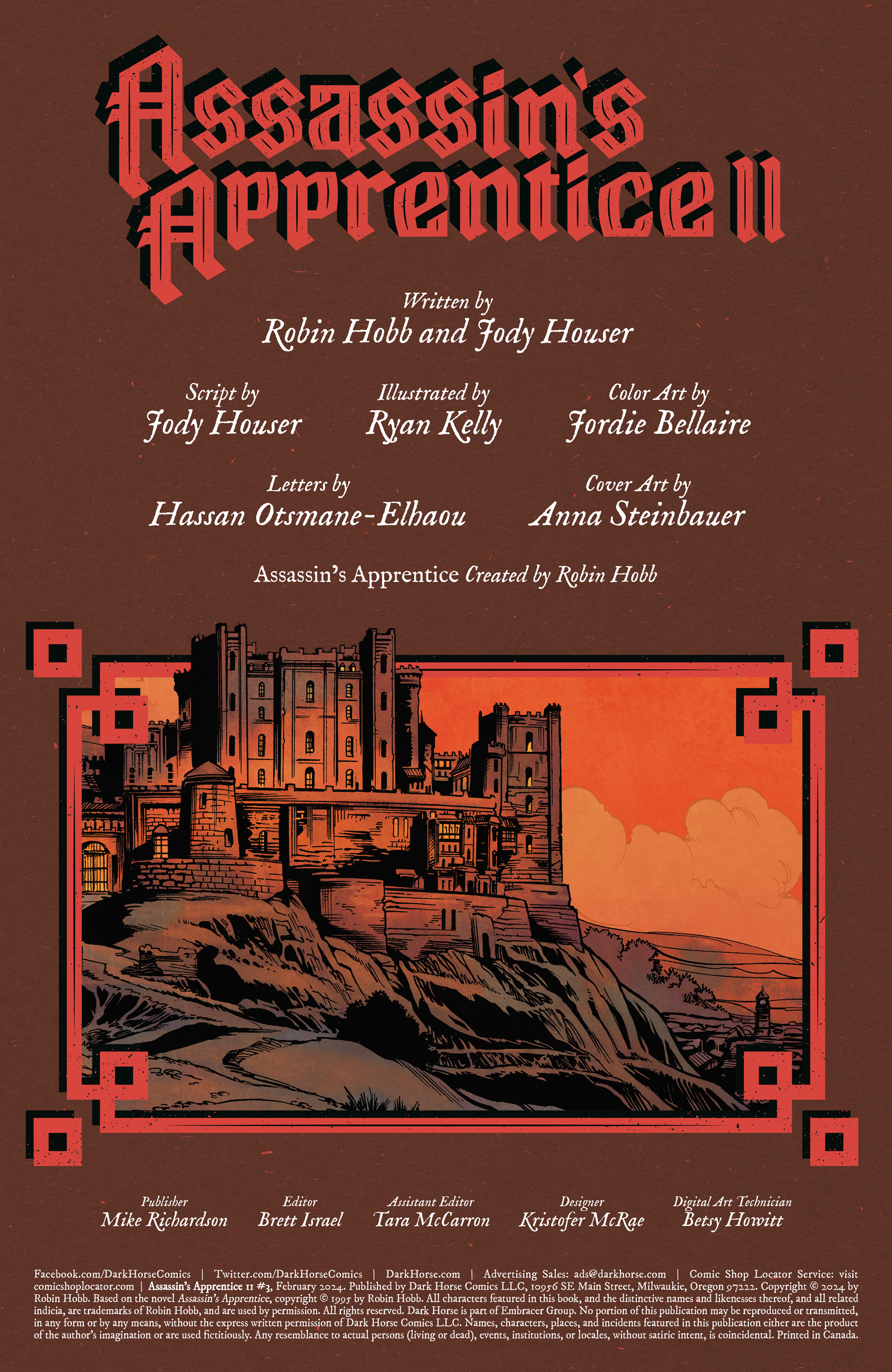 Read online Assassin's Apprentice II comic -  Issue #3 - 2