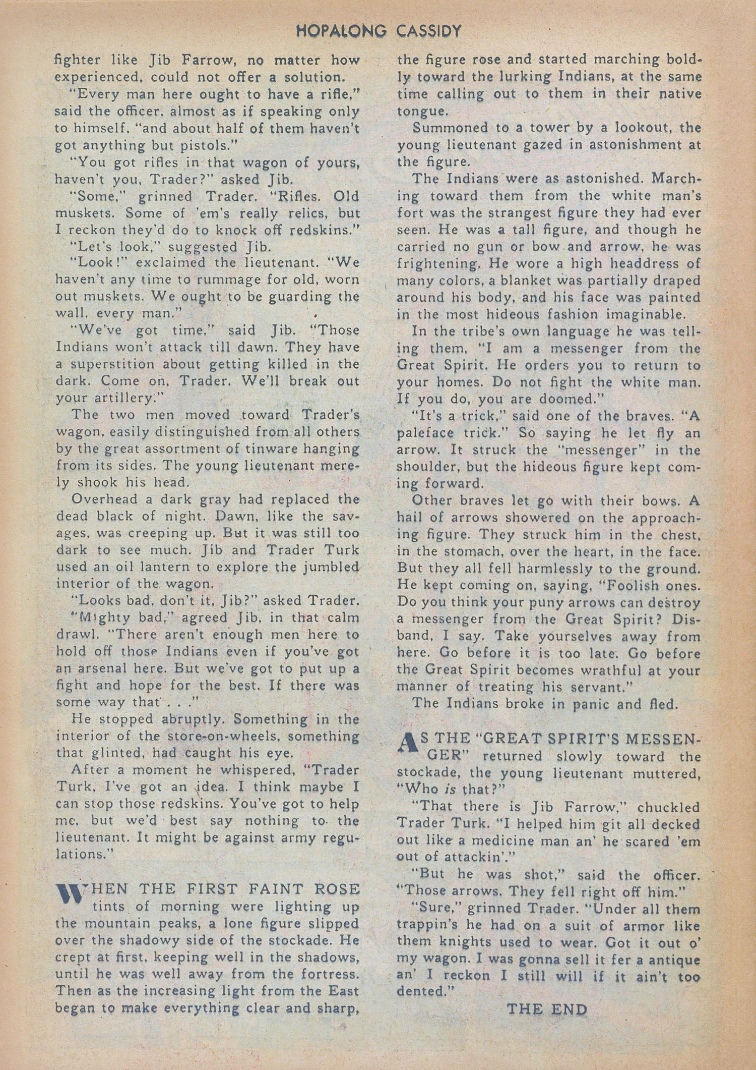 Read online Hopalong Cassidy comic -  Issue #34 - 36