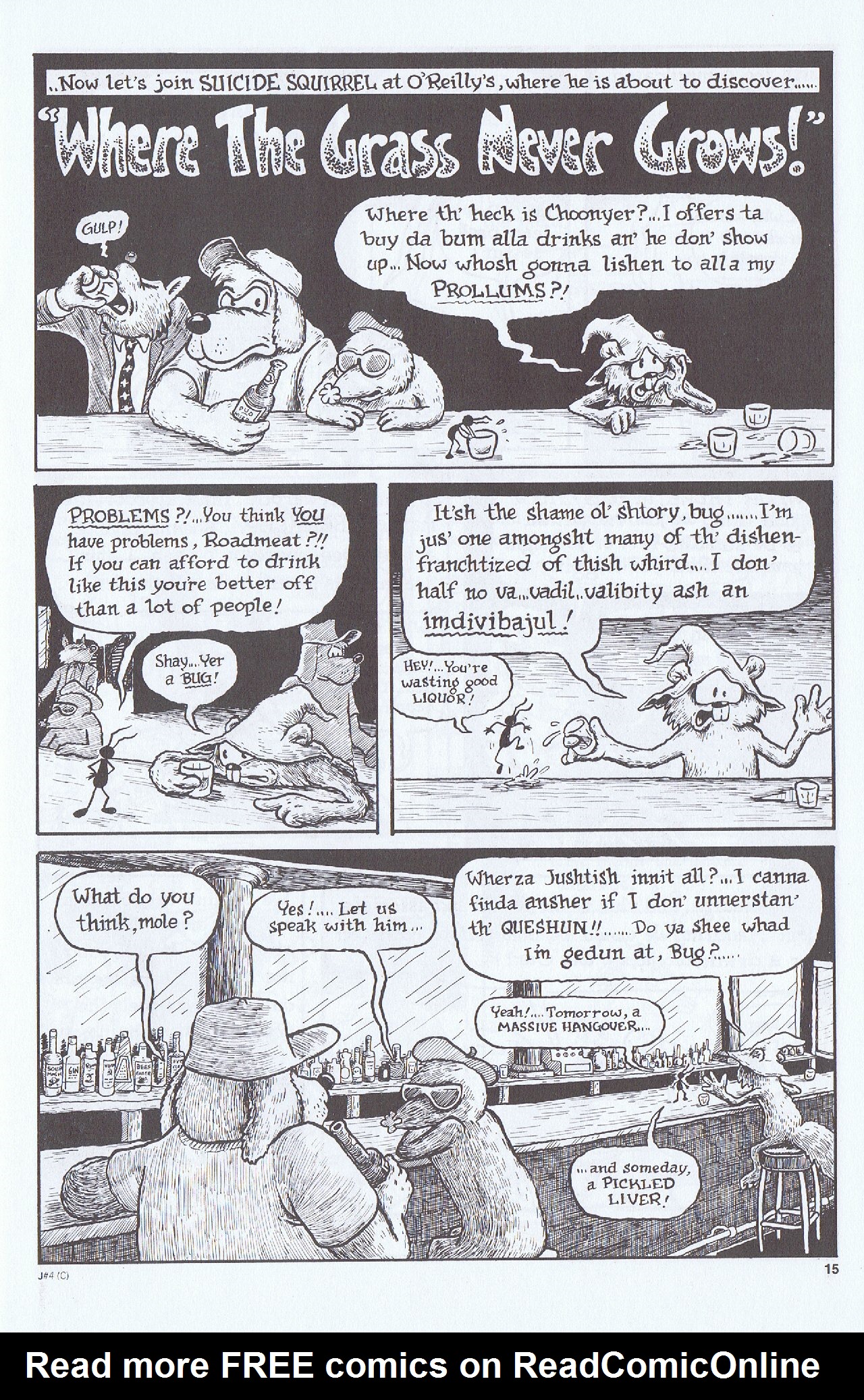 Read online Tales Of The Jackalope comic -  Issue #4 - 17