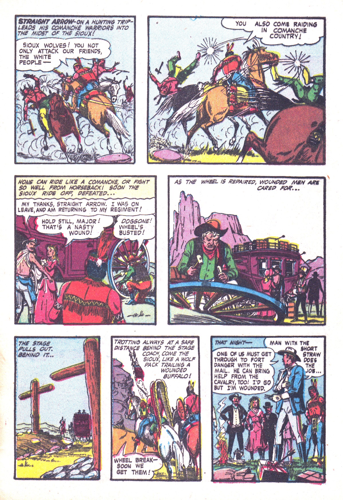 Read online Straight Arrow comic -  Issue #37 - 5