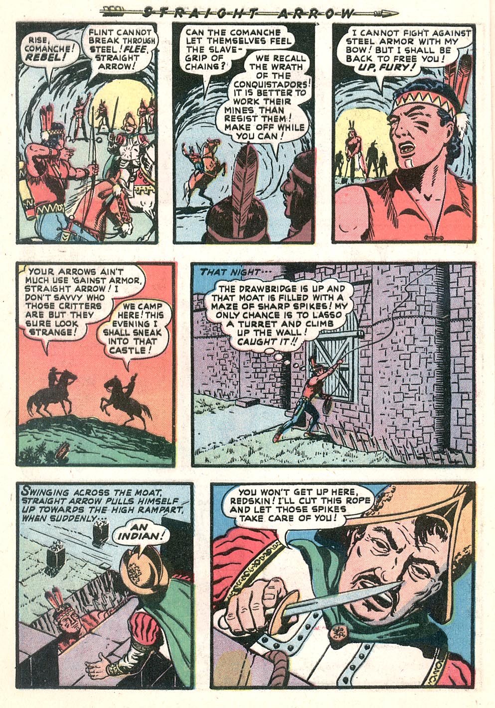 Read online Straight Arrow comic -  Issue #13 - 8