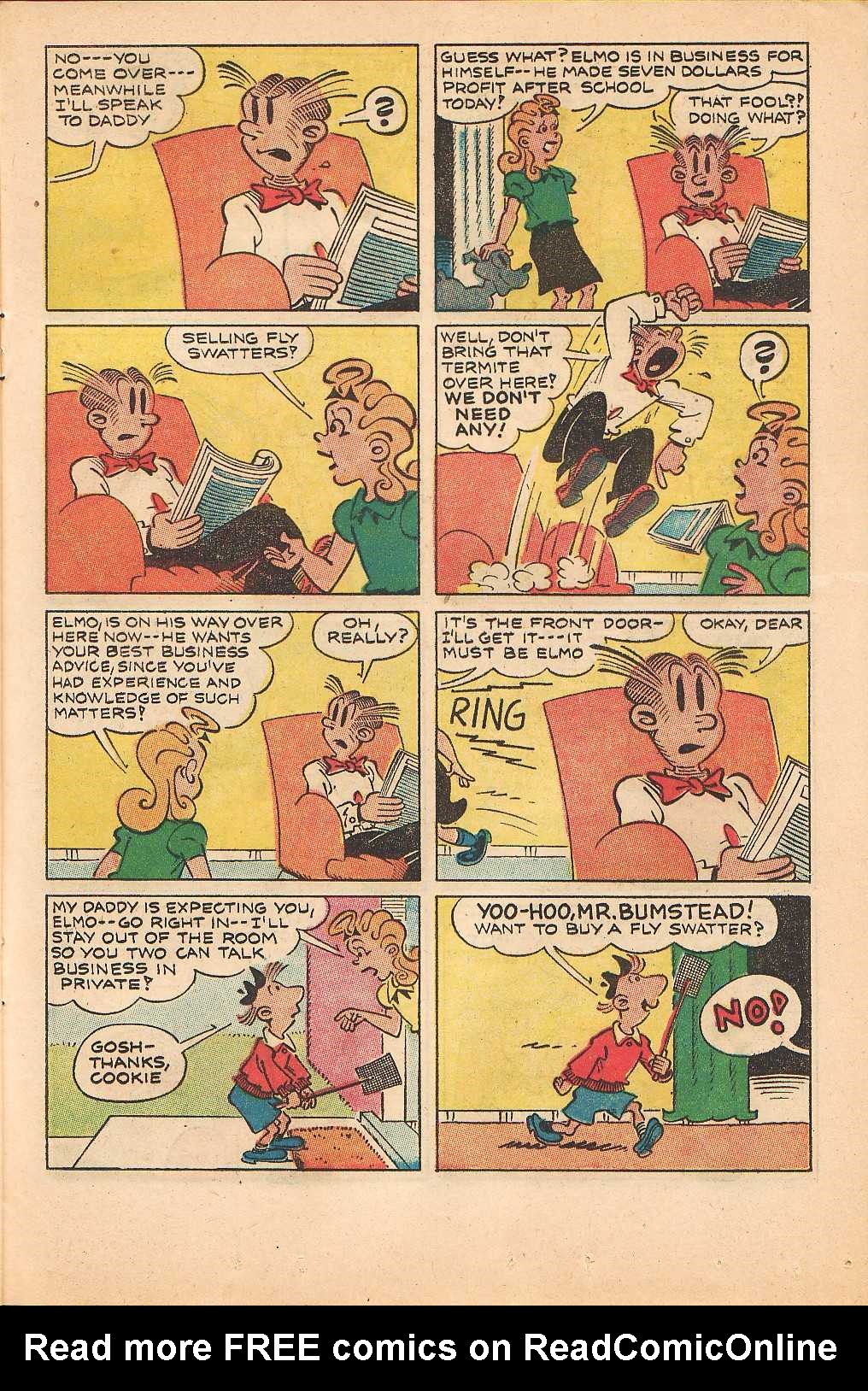 Read online Blondie Comics (1960) comic -  Issue #143 - 13