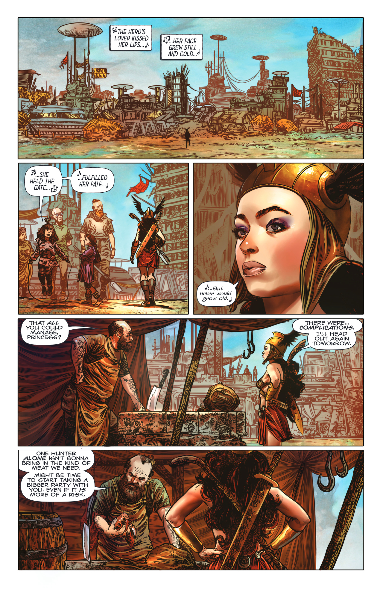 Read online Frank Frazetta's Dawn Attack comic -  Issue #1 - 8