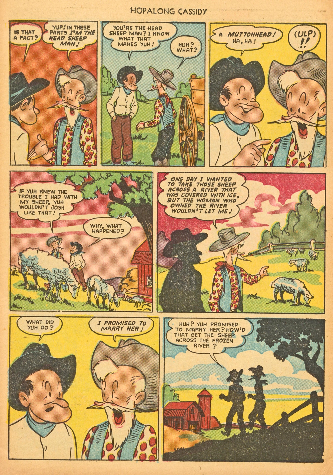Read online Hopalong Cassidy comic -  Issue #61 - 26