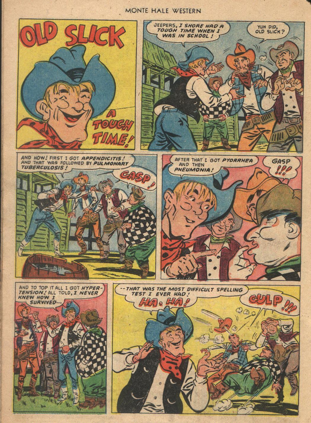 Read online Monte Hale Western comic -  Issue #77 - 10