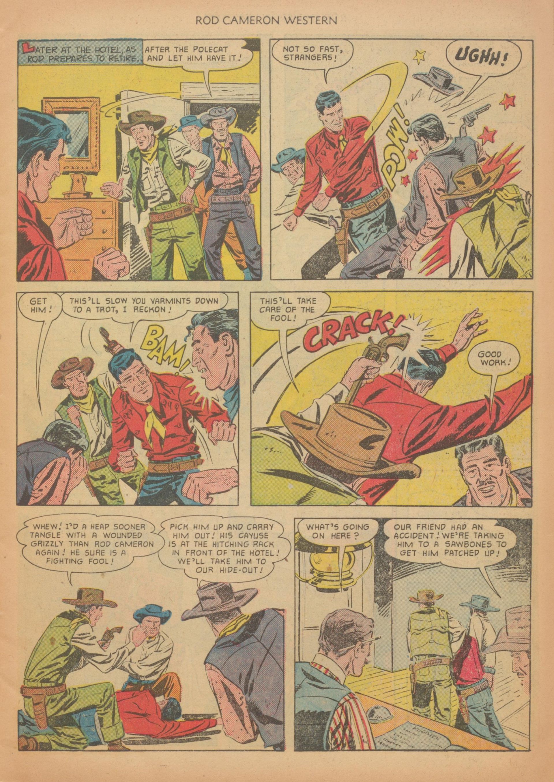 Read online Rod Cameron Western comic -  Issue #10 - 7