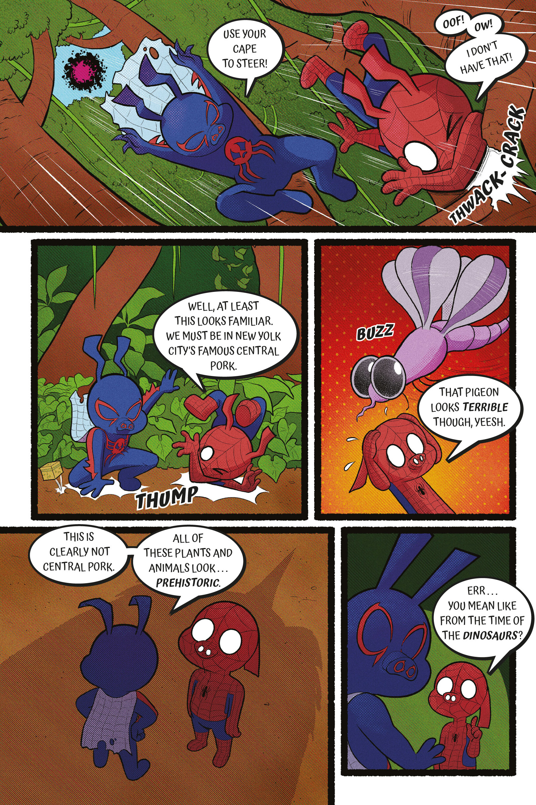 Read online Spider-Ham: A Pig in Time comic -  Issue # TPB - 29