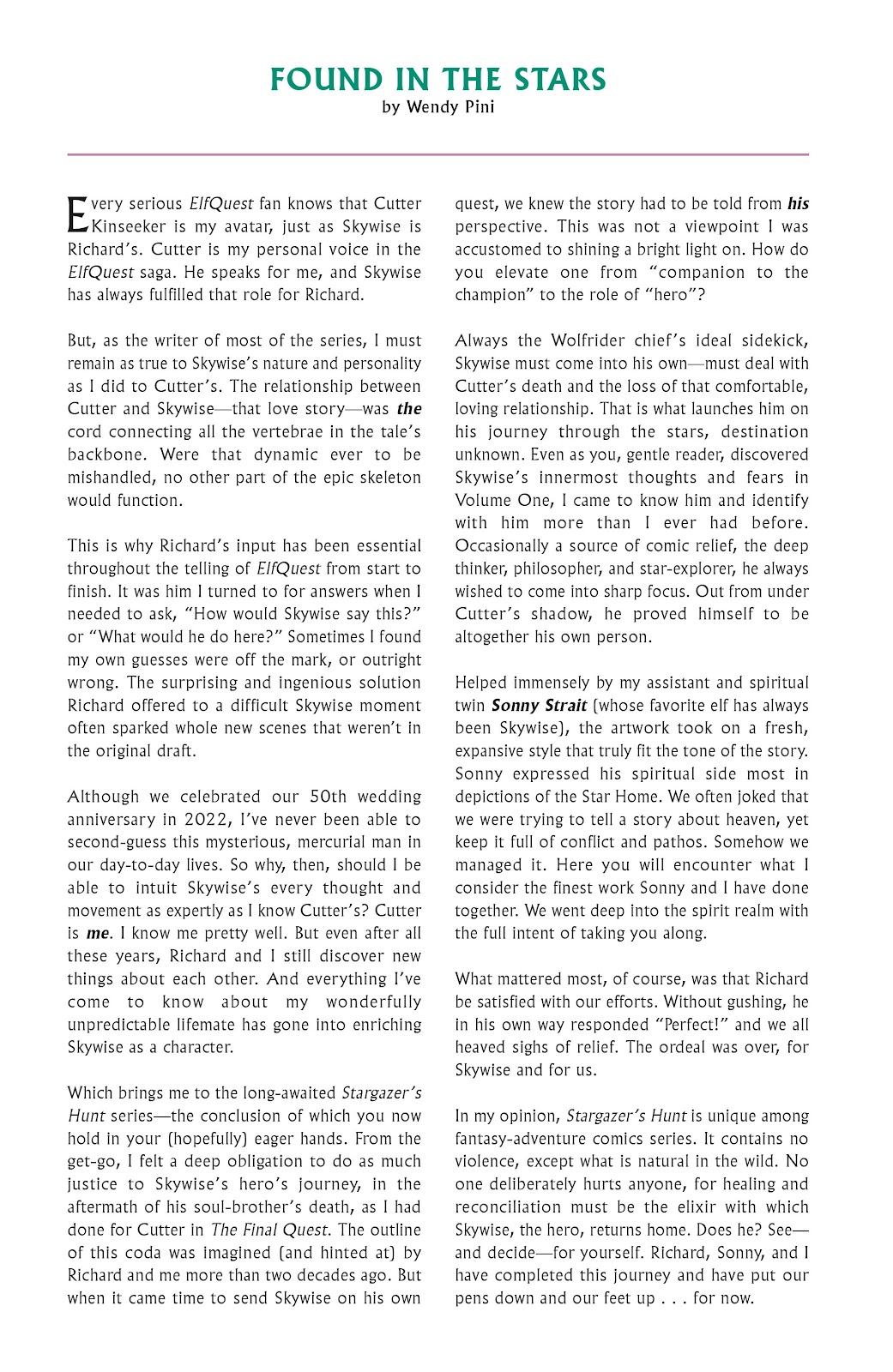 Elfquest: Stargazer's Hunt issue Complete Edition (Part 1) - Page 7
