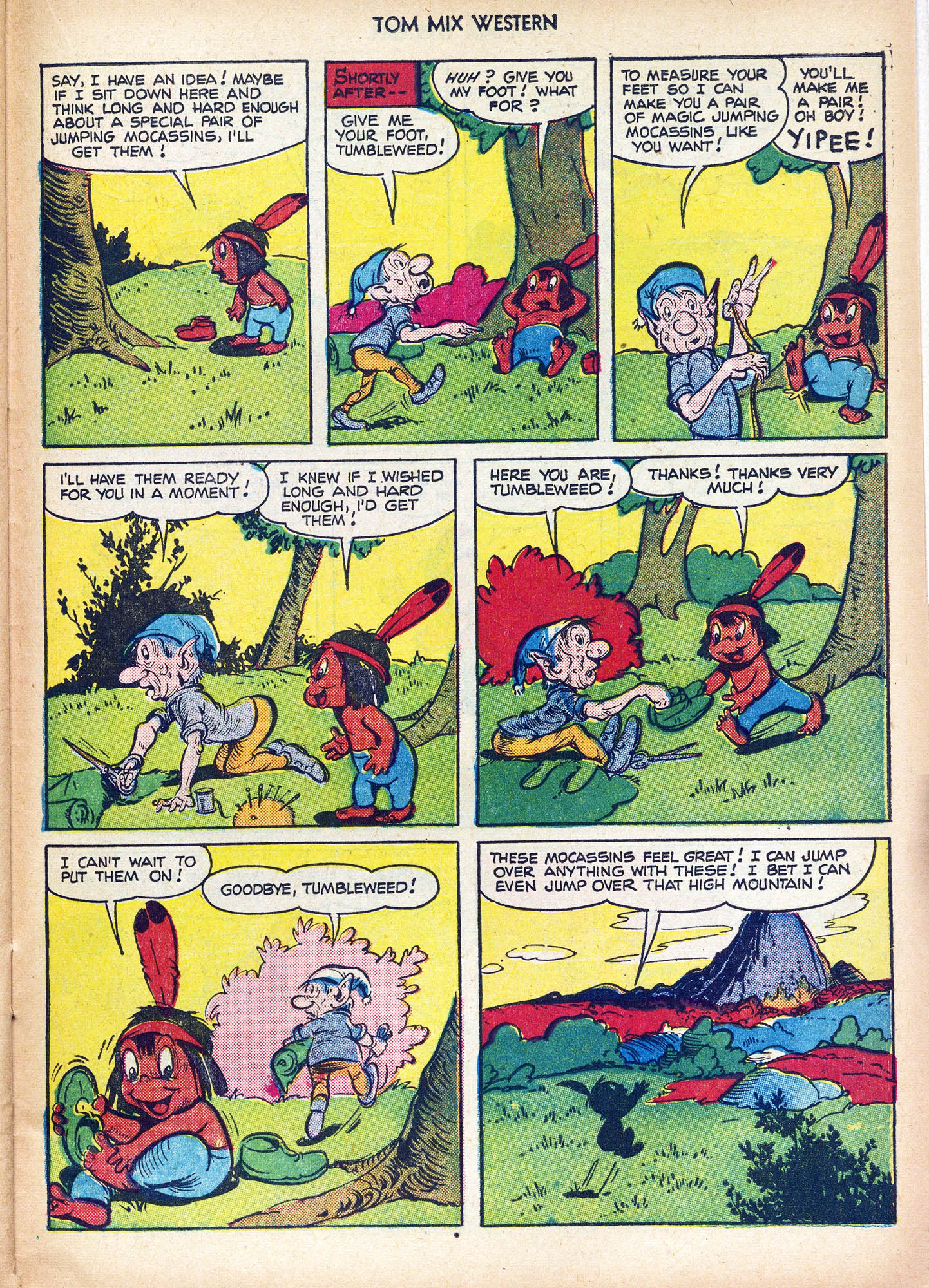 Read online Tom Mix Western (1948) comic -  Issue #42 - 39