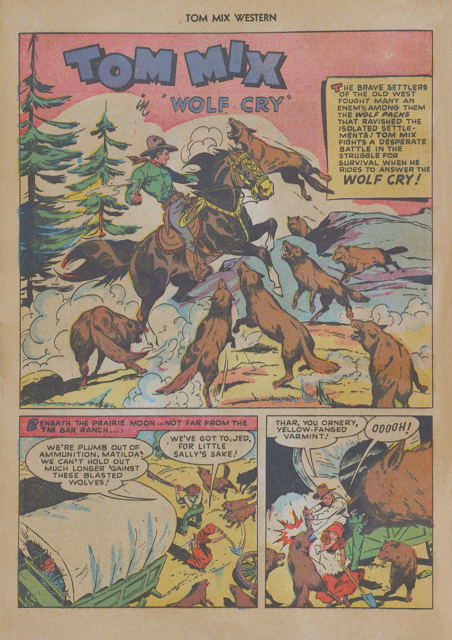 Read online Tom Mix Western (1948) comic -  Issue #13 - 4