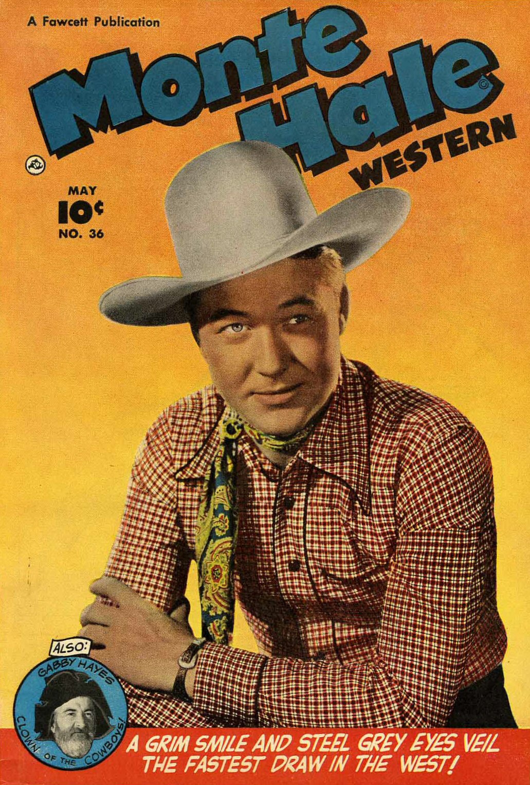 Read online Monte Hale Western comic -  Issue #36 - 1