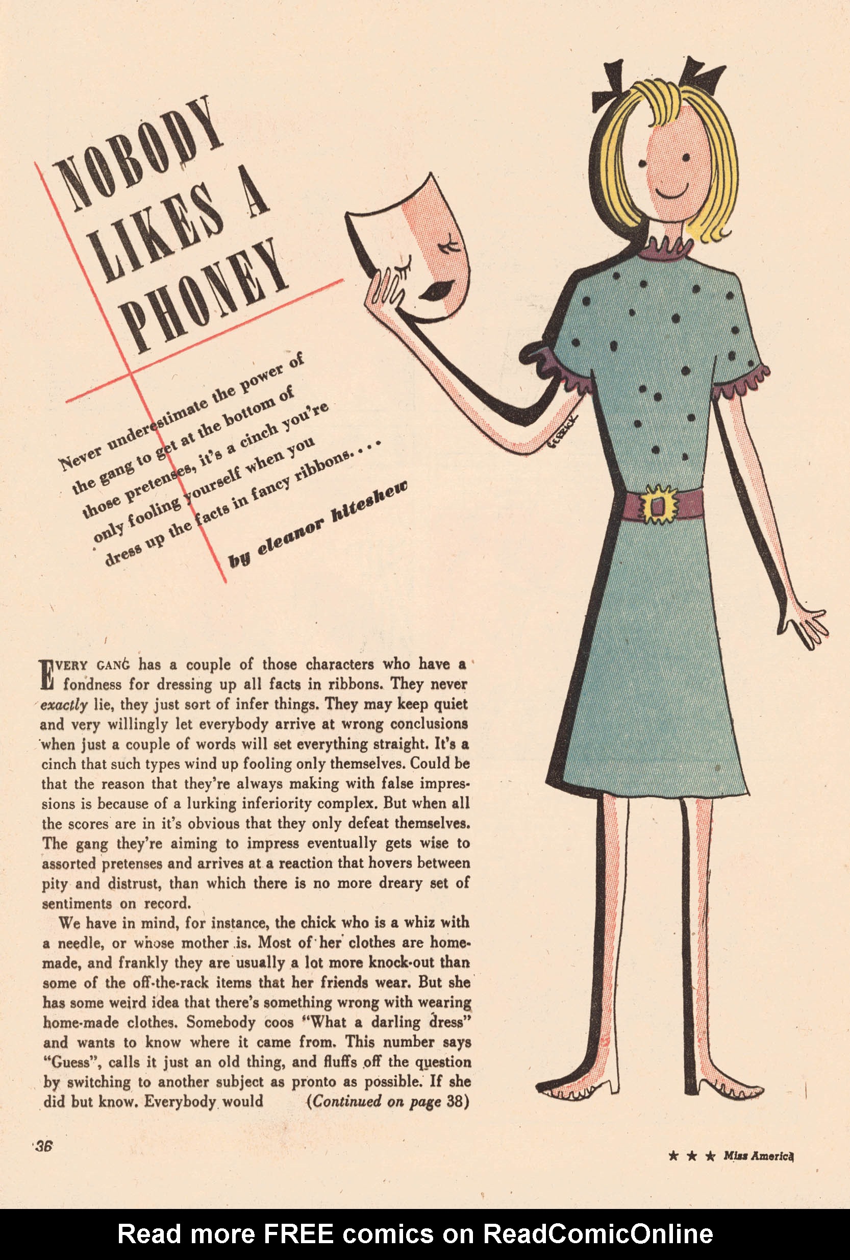 Read online Miss America Magazine comic -  Issue #30 - 29