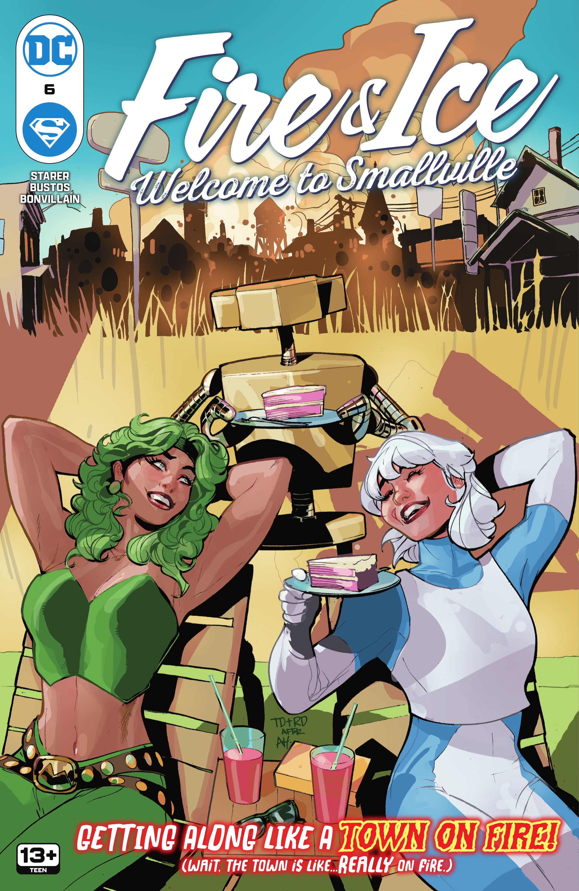 Read online Fire & Ice: Welcome to Smallville comic -  Issue #6 - 1