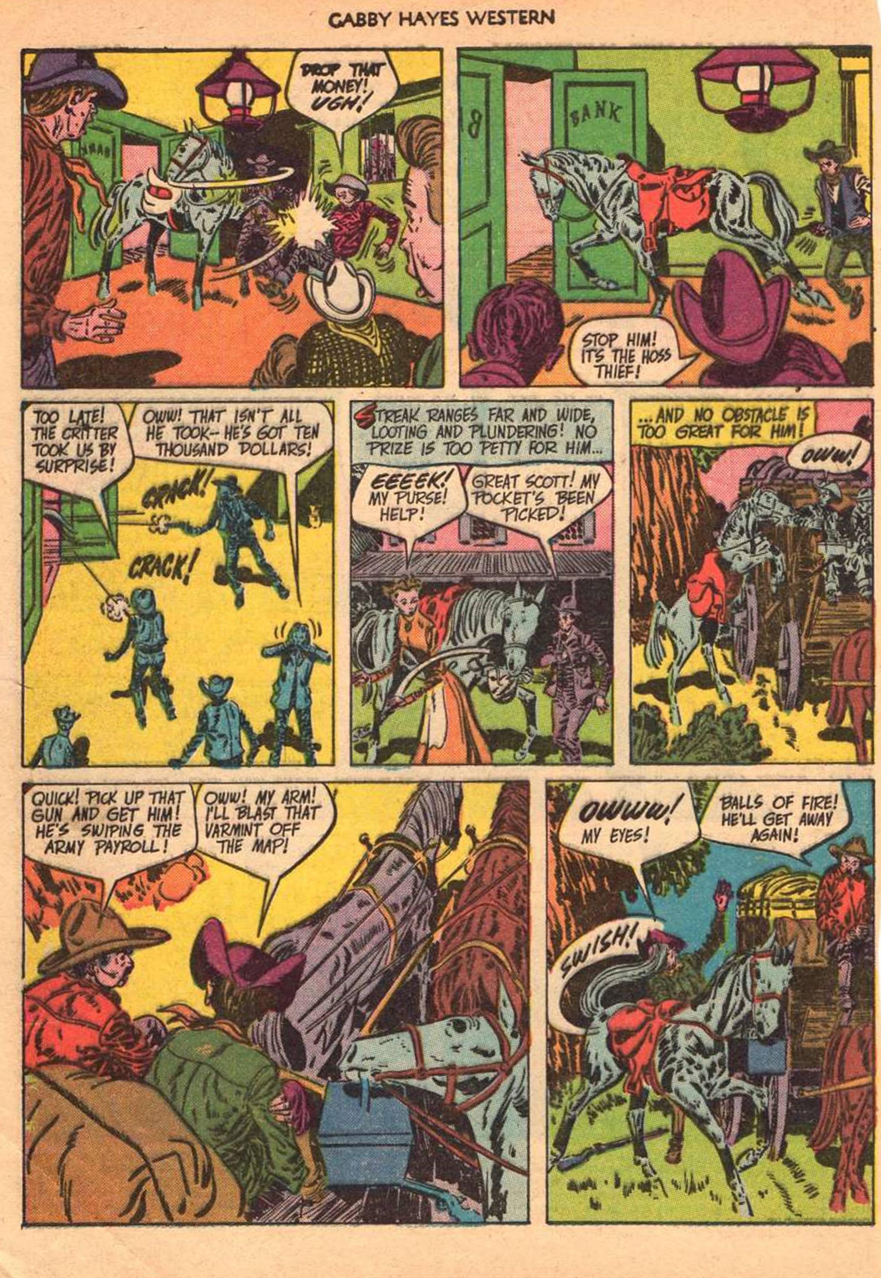 Read online Gabby Hayes Western comic -  Issue #24 - 4