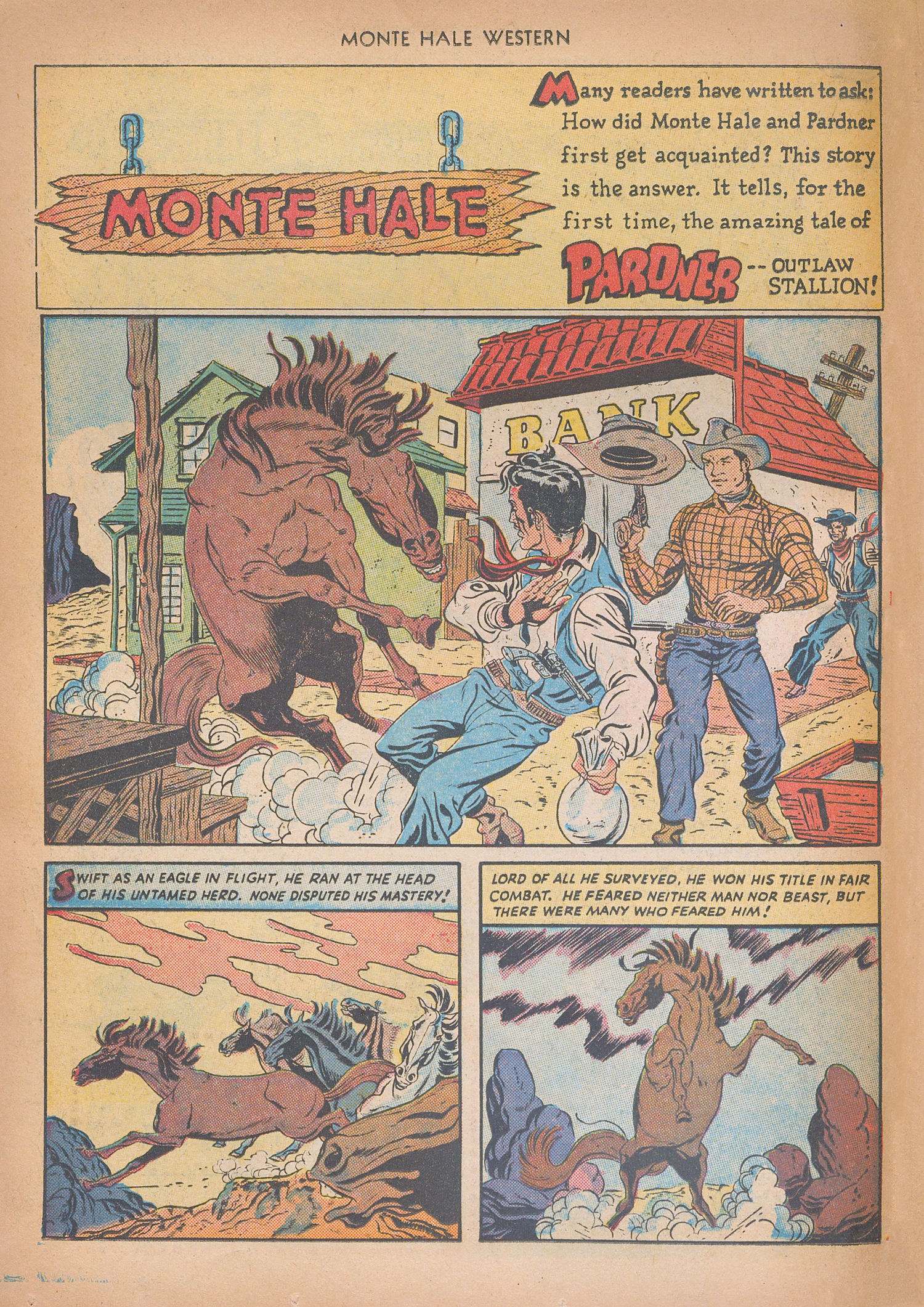 Read online Monte Hale Western comic -  Issue #32 - 26